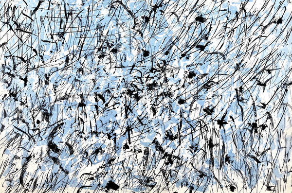 François Fiedler, Composition, Derrière le miroir, Limited Edition Lithograph