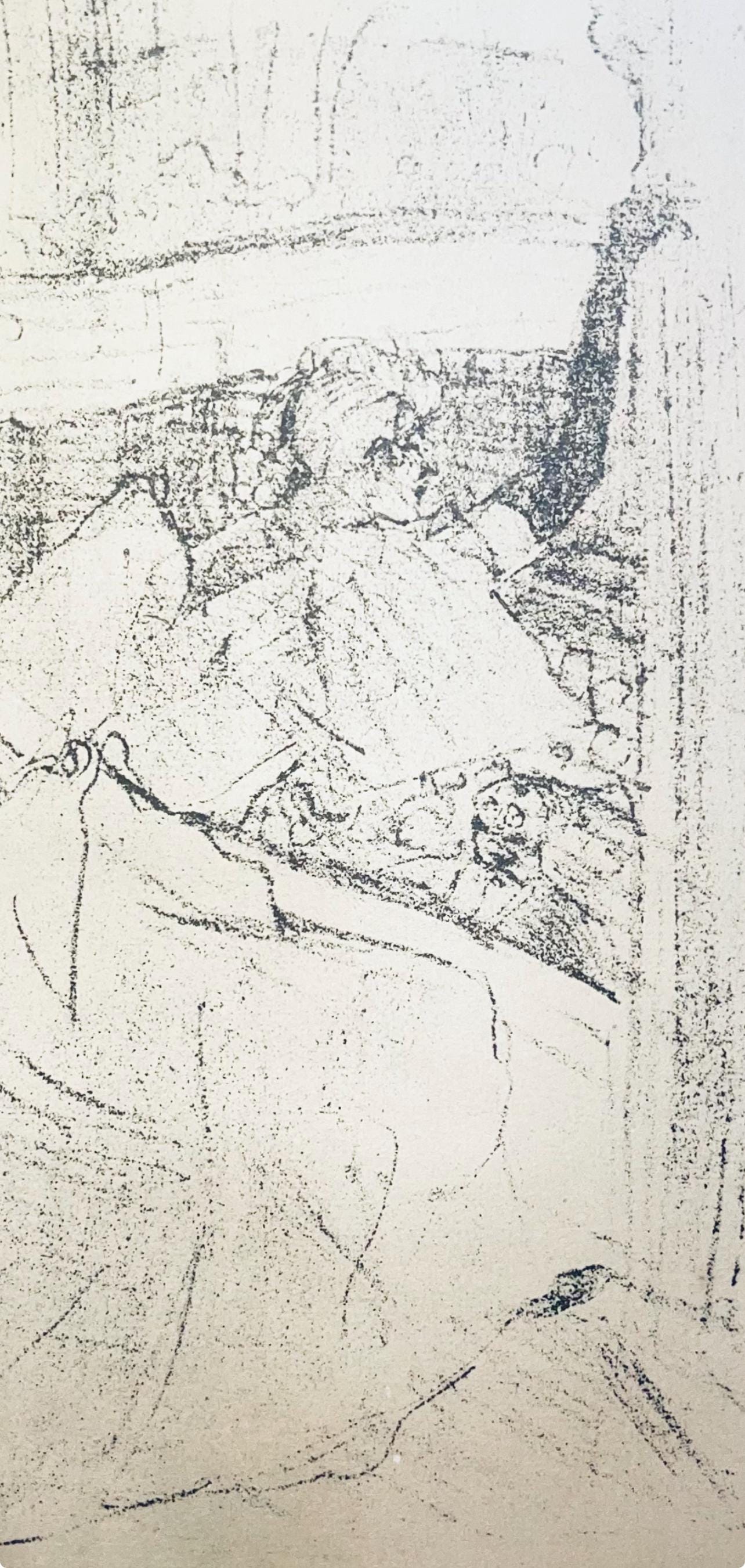 Henri de Toulouse-Lautrec, Composition, Images de Lautrec, 21 Planches en Couleurs, Collezione dell'Obelisco, Limited Edition Lithograph