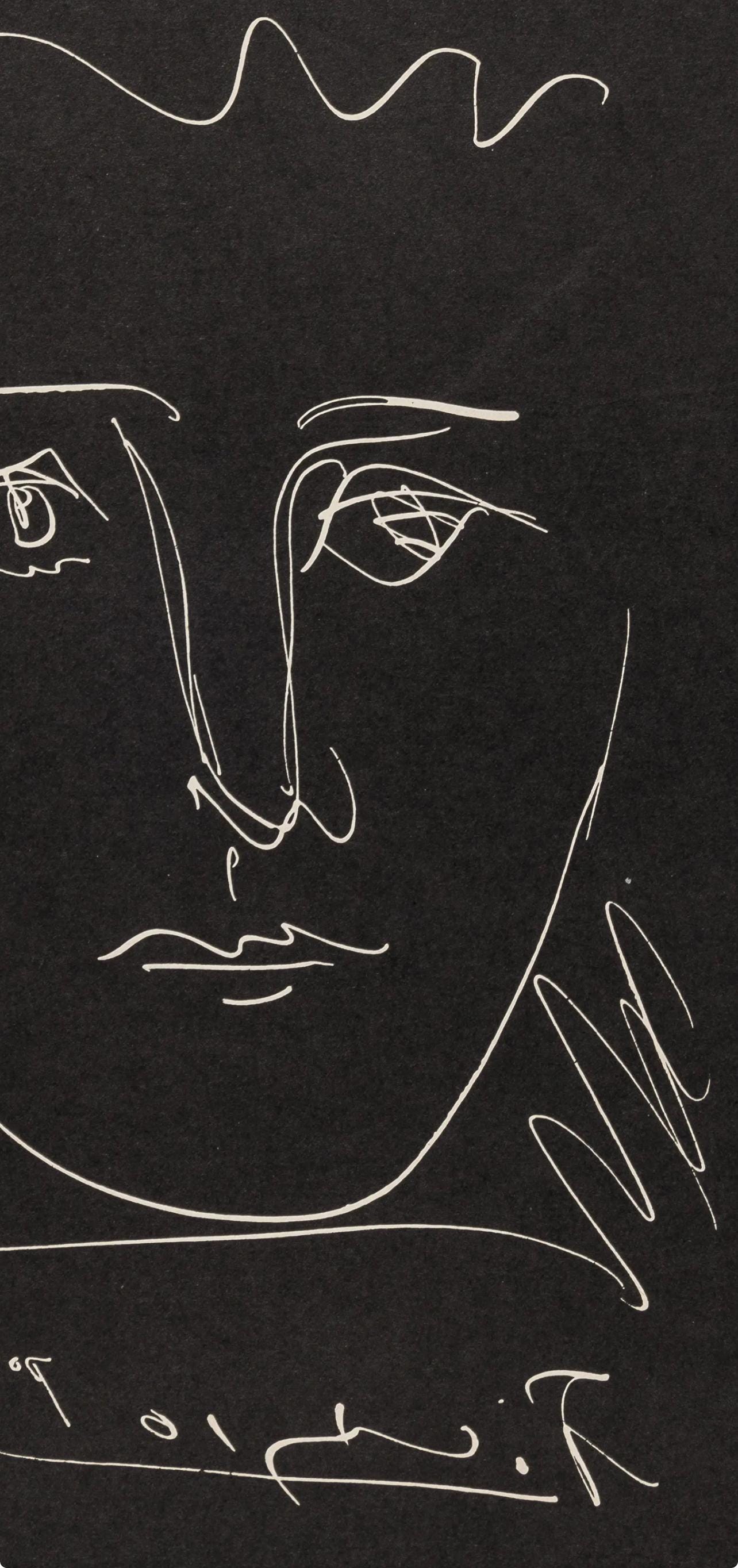 Pablo Picasso, Pour Roby, Noir (Bloch 680; Cramer 57), L'Âge de Soleil, Limited Edition Engraving