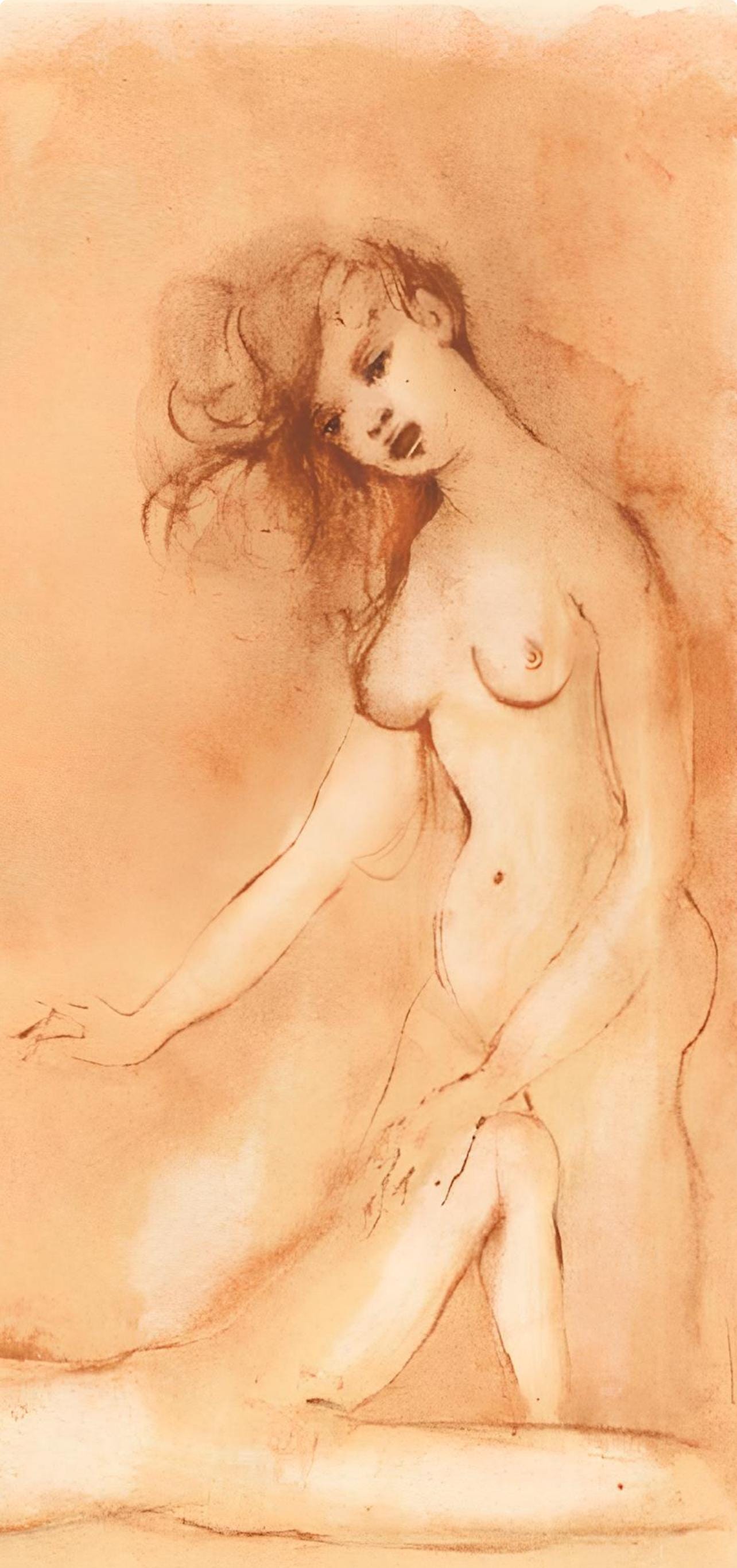Léonor Fini, Composition, Parallèlement, Limited Edition Lithograph