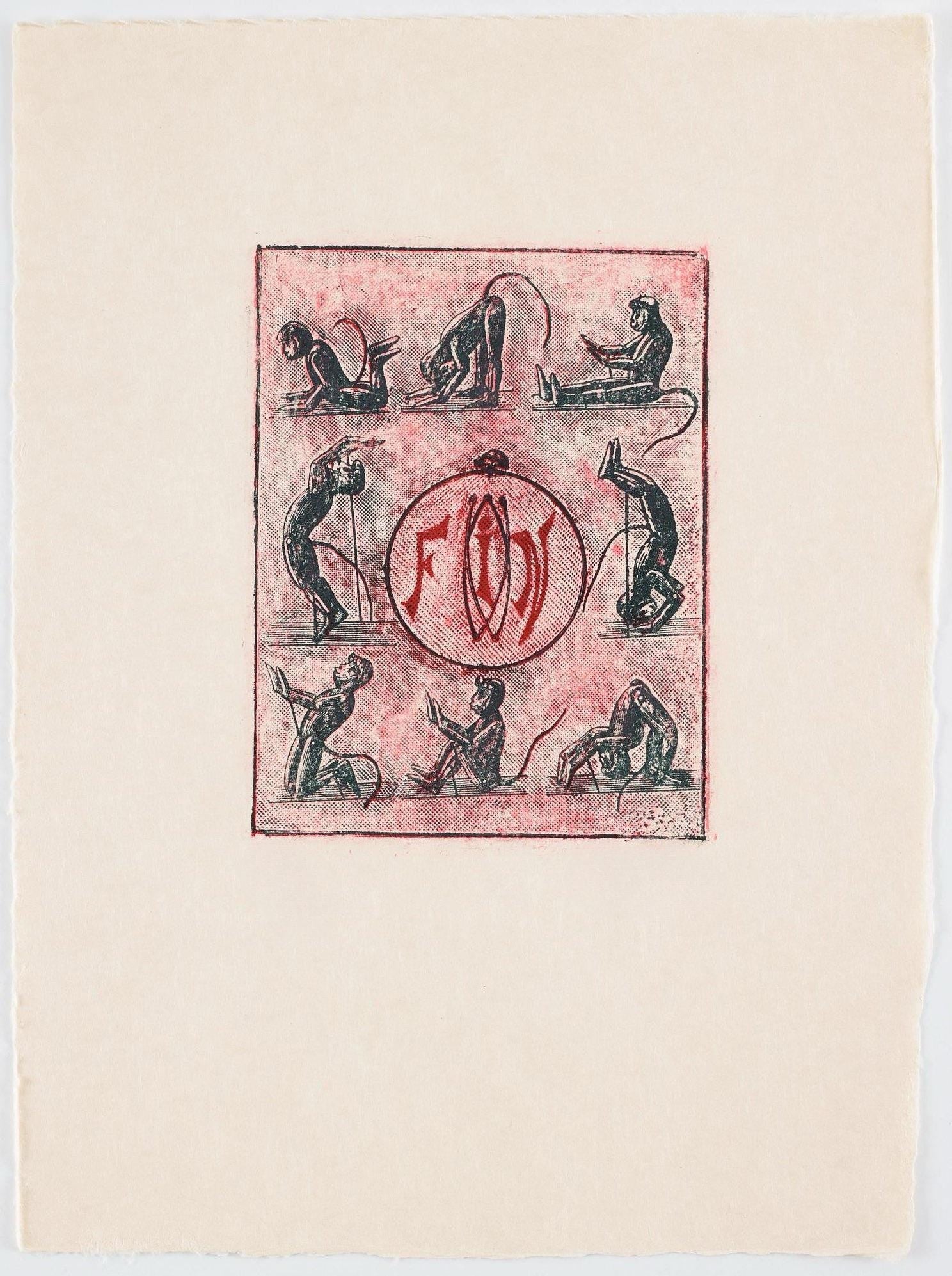 Max Ernst, Composition (Spies/Leppien 218), La Ballade du Soldat, Limited Edition Lithograph