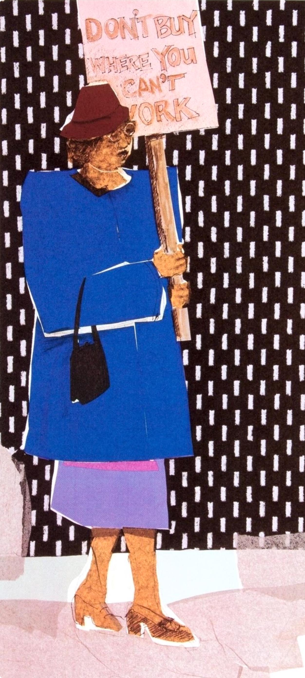 Phoebe Beasley, Mother to Son, Sunrise Is Coming After While, Limited Edition Silkscreen