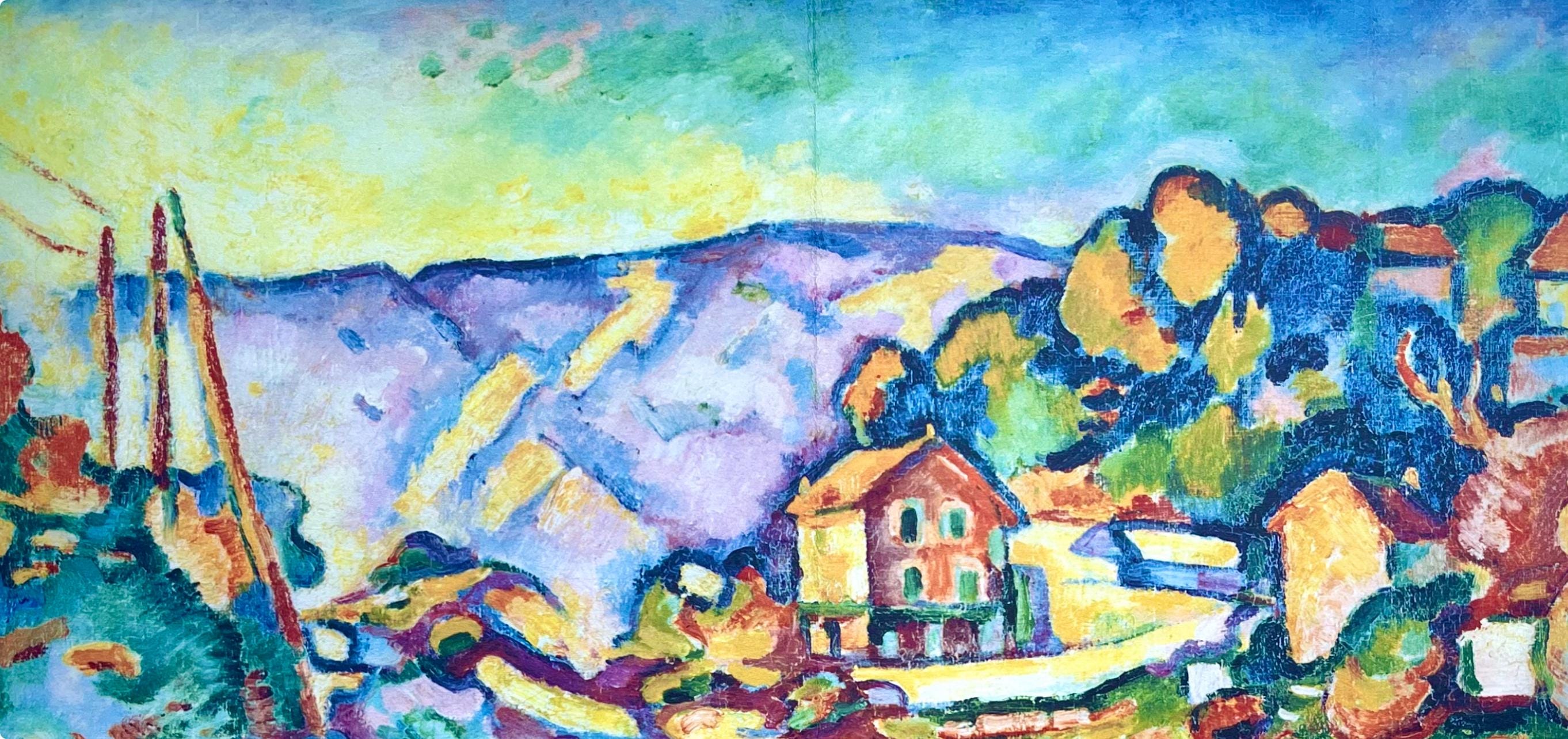 Georges Braque, L'Estaque, l’Hommage à Georges Braque, Derrière le miroir, Limited Edition Lithograph