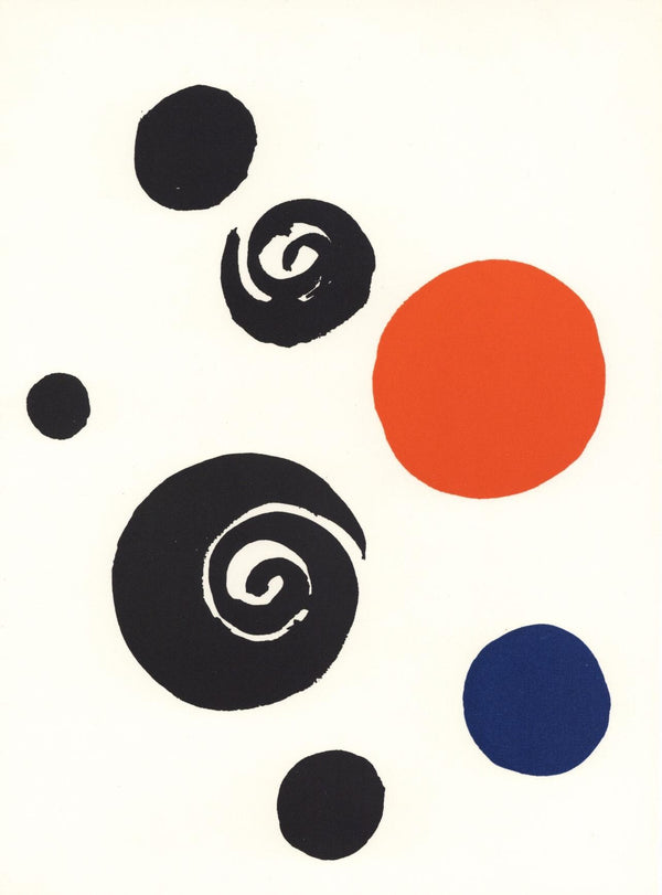 Alexander Calder, Composition, Calder, Musée National d'Art Moderne, Limited Edition Lithograph