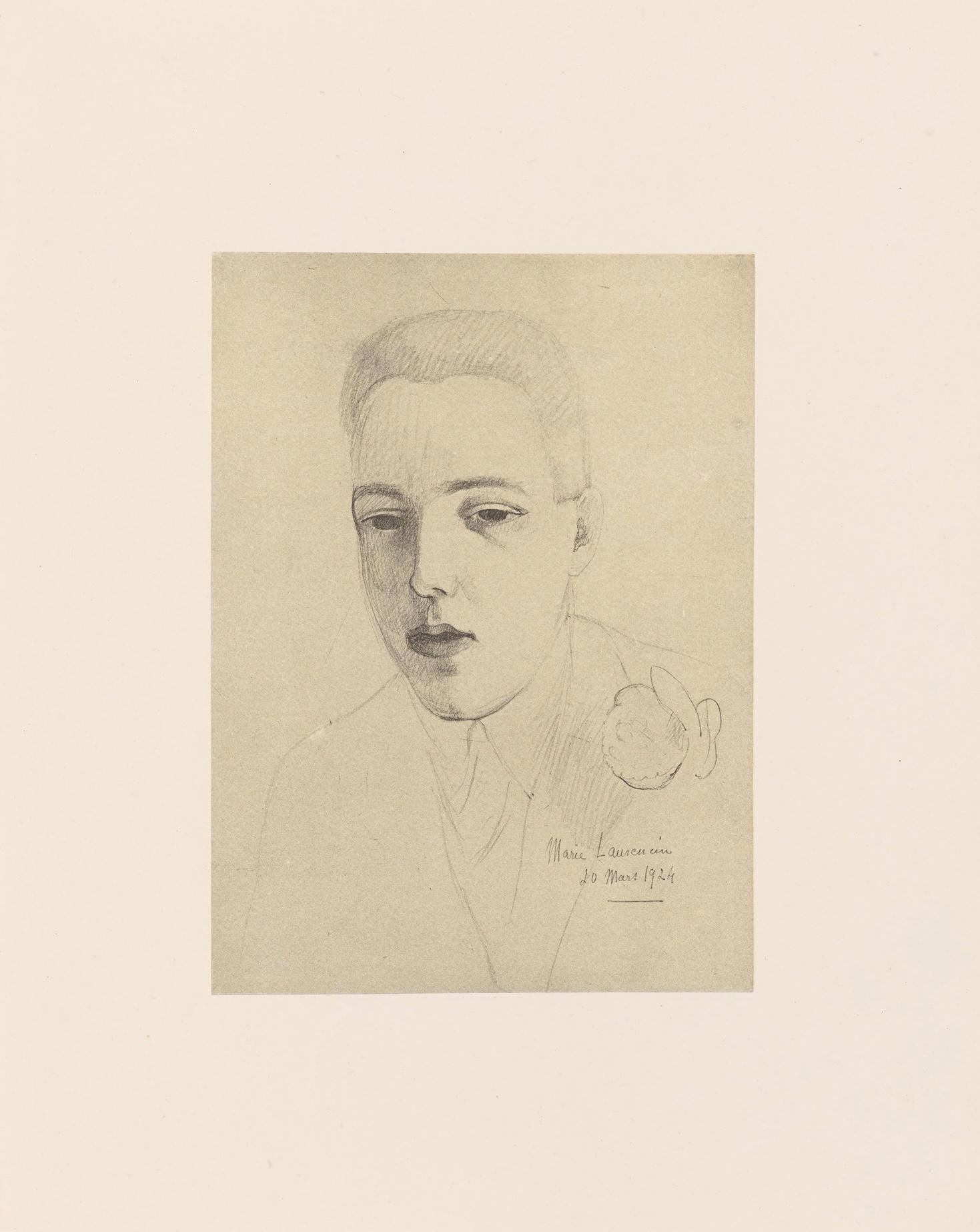 Marie Laurencin, Composition, Les Biches, Limited Edition Lithograph