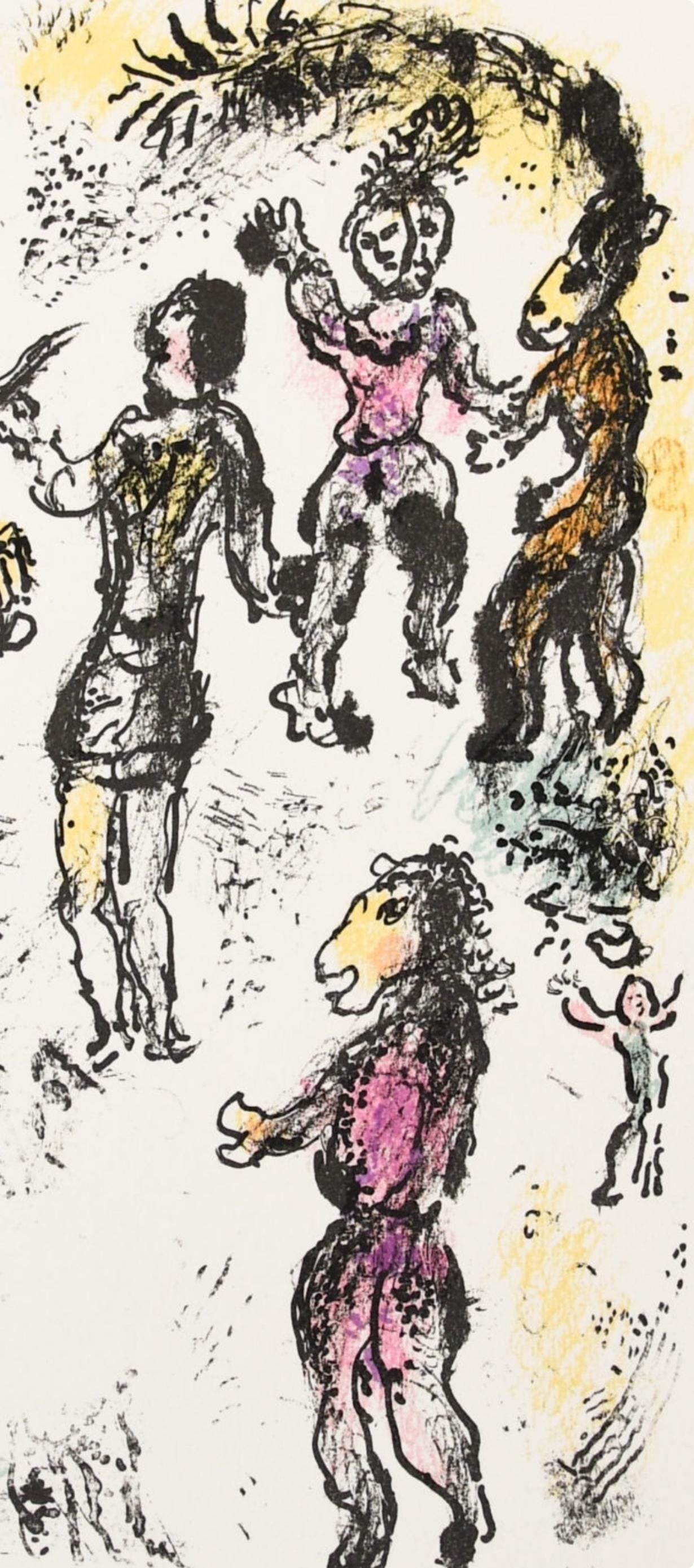 Marc Chagall, Composition (Mourlot 668-677), La Féerie et Le Royaume, Limited Edition Lithograph