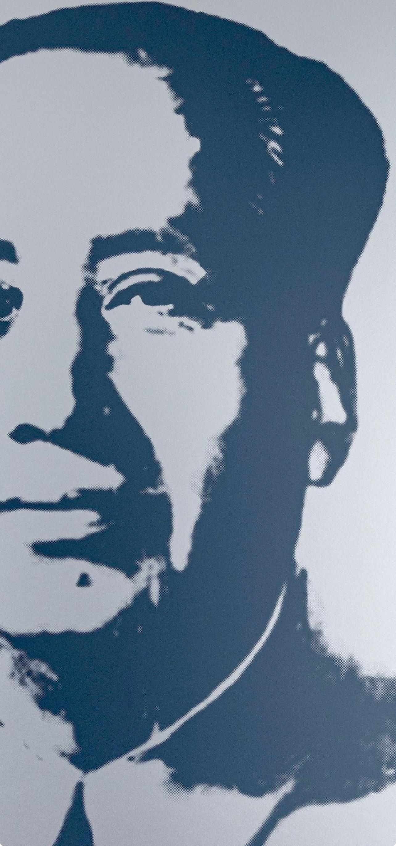 Andy Warhol, Mao Zedong, Silver, Official Edition, Sunday B. Morning, Silkscreen