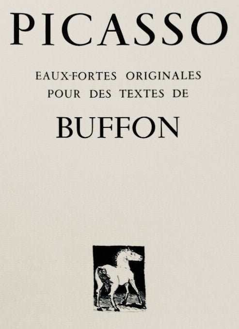 Pablo Picasso, La Guêpe, Histoire naturelle, Limited Edition Lithograph