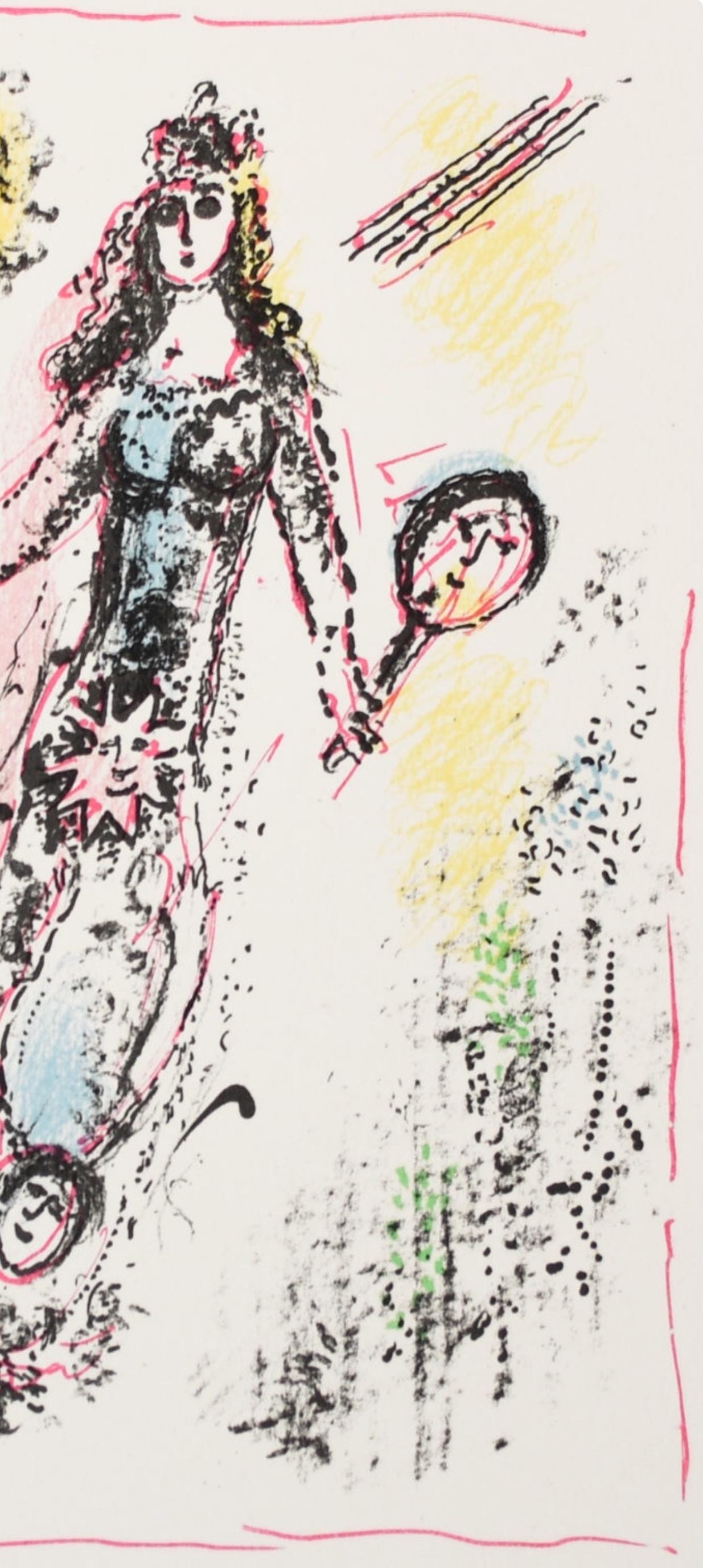 Marc Chagall, Composition (Mourlot 668-677), La Féerie et Le Royaume, Limited Edition Lithograph