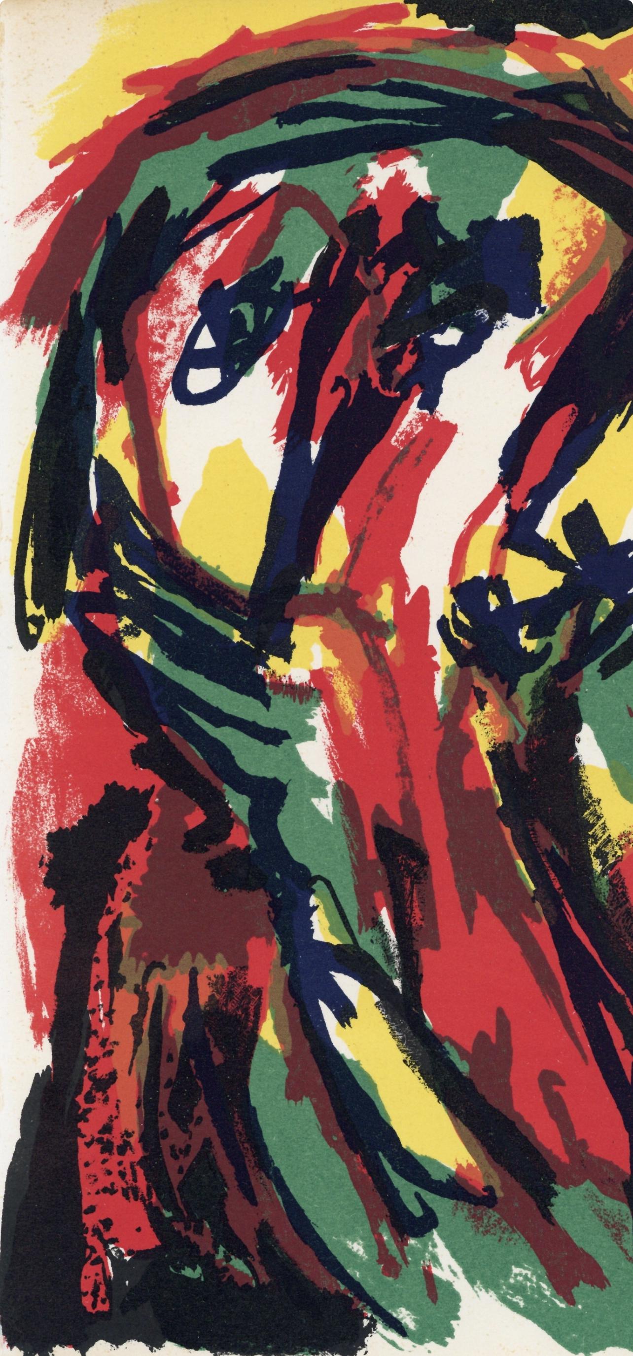 Karel Appel, Pons, Paris, XXe siècle, Limited Edition Lithograph