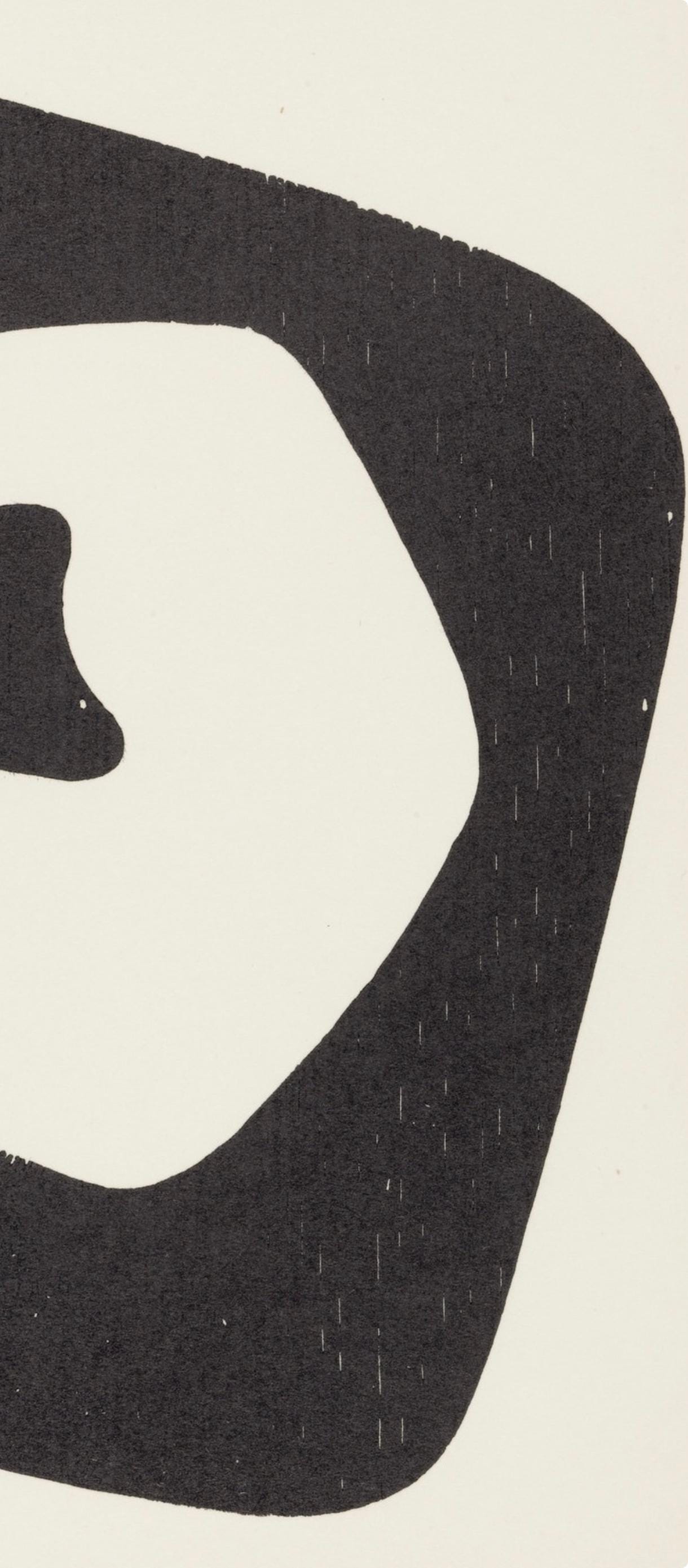 Hans Jean Arp, Composition (Arntz 148-175; Hagenbach A 25; Bolliger 54), Dreams and Projects, Limited Edition Woodcut