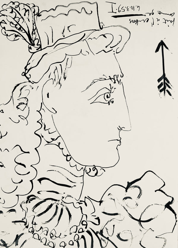 Pablo Picasso, Composition (Bloch 1276; Czwiklitzer 23), Toros y Toreros, Limited Edition Lithograph