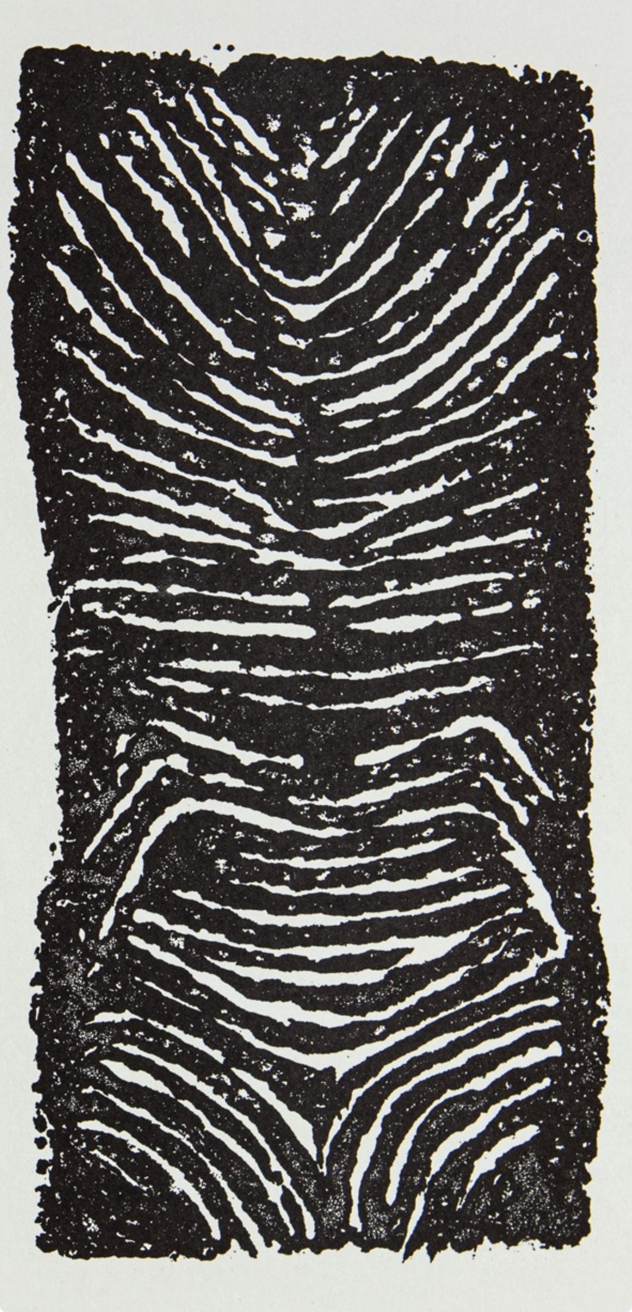 Raoul Ubac, Composition, Derrière le miroir, Limited Edition Lithograph