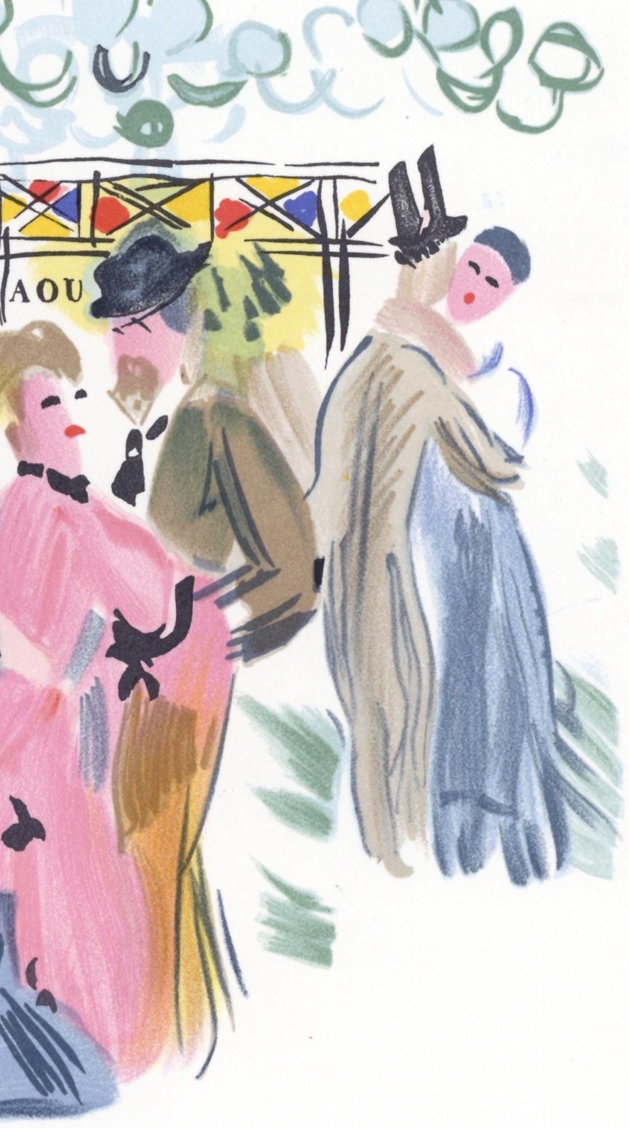 Raoul Dufy, Hommage à Renoir, Lettre à mon peintre Raoul Dufy, Limited Edition Lithograph