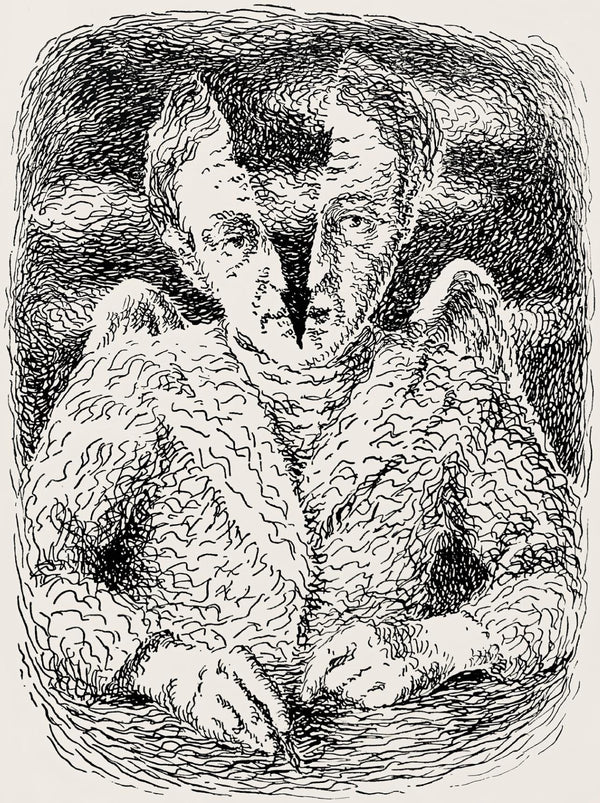 René Magritte, Composition, Les chants de Maldoror, Limited Edition Lithograph