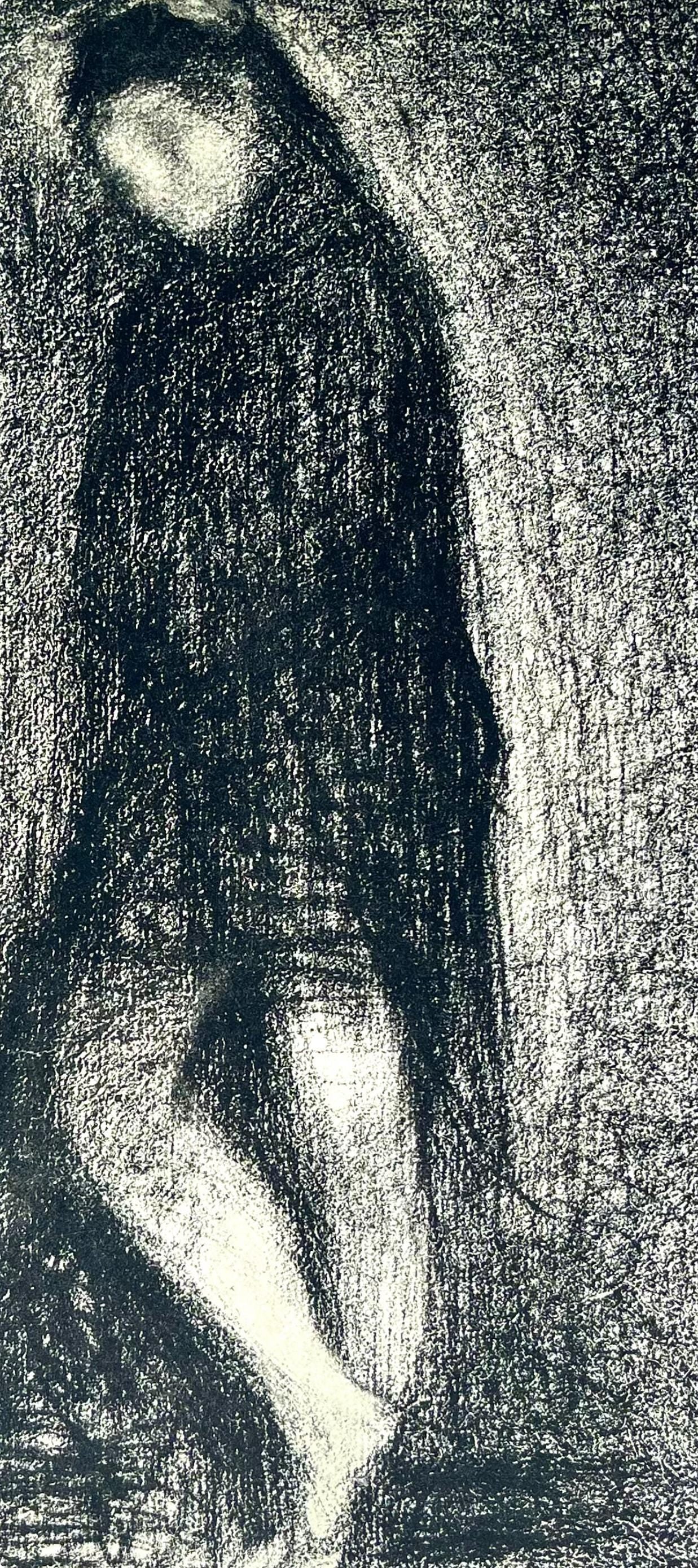 Georges Seurat, Composition, Derrière le miroir, Limited Edition Lithograph