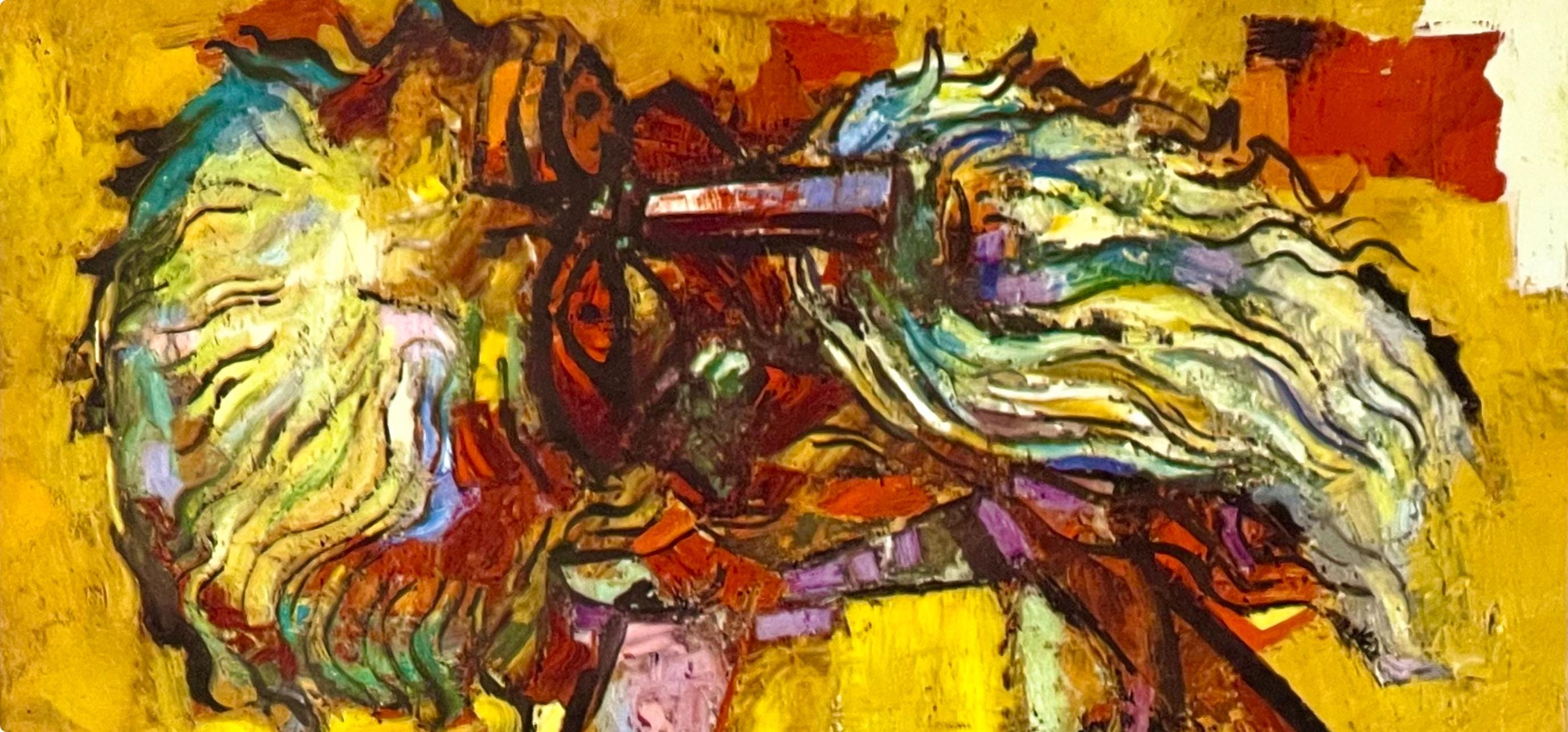 Abraham Rattner, Moses, Limited Edition Lithograph