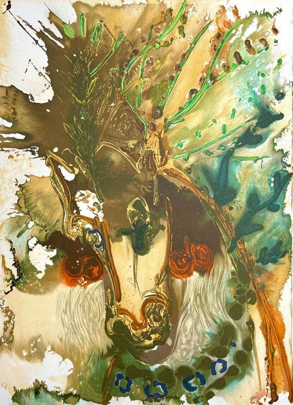 Salvador Dalí, Bucéphale, Les Chevaux de Dalí, Limited Edition Lithograph