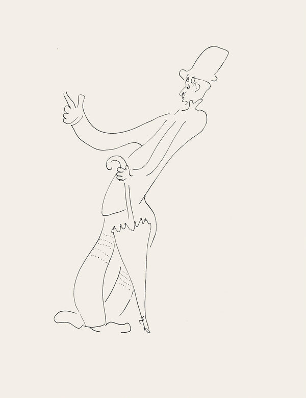 Marc Chagall, Composition, Suite Provinciale avec 92 dessins inédits de Marc Chagall, Limited Edition Lithograph