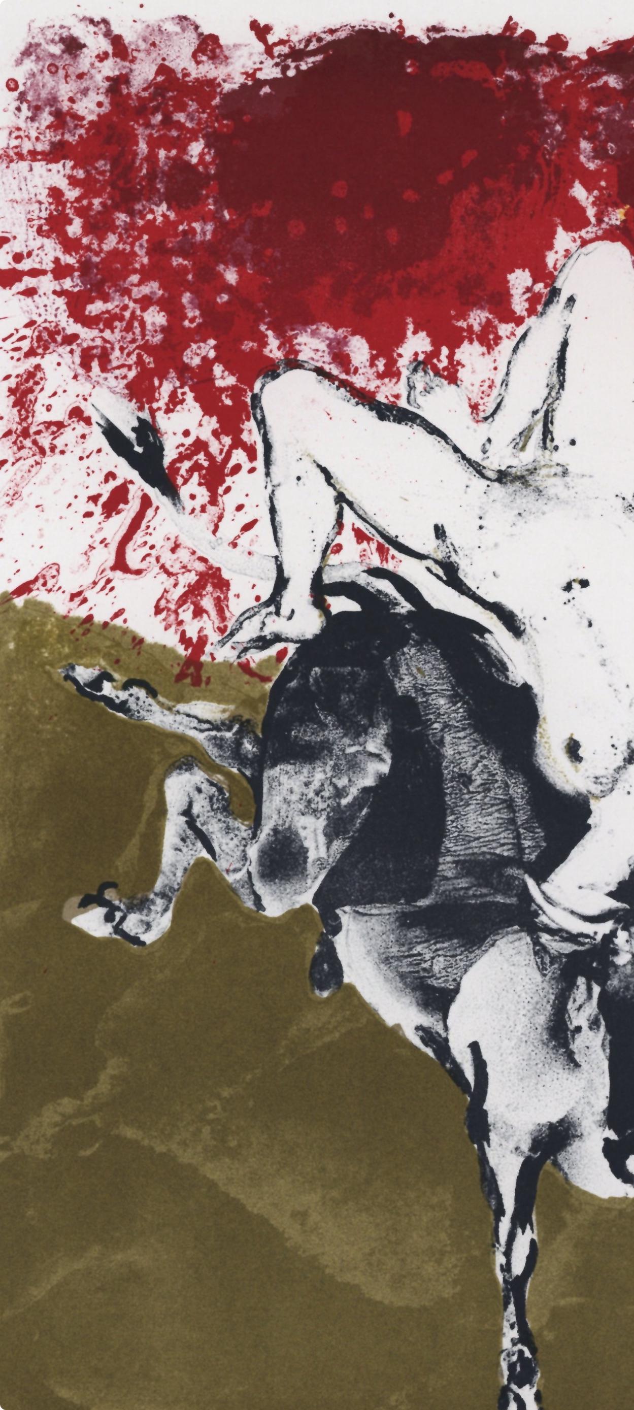 Walter Spitzer, Composition, L'Odyssée, Limited Edition Lithograph