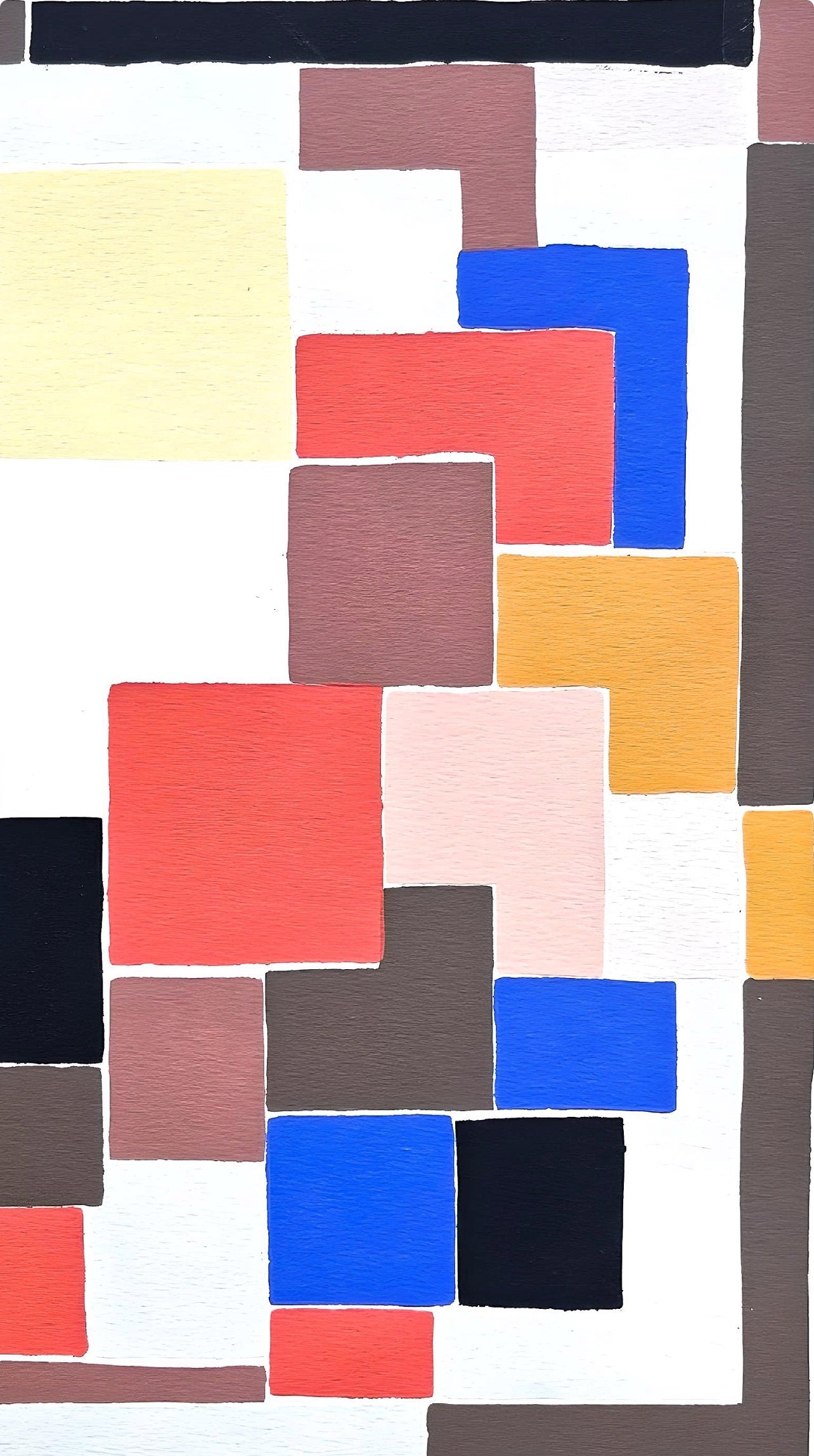 Sonia Delaunay, Planche No. 36, Compositions, couleurs, idées: Sonia Delaunay, Limited Edition Lithograph