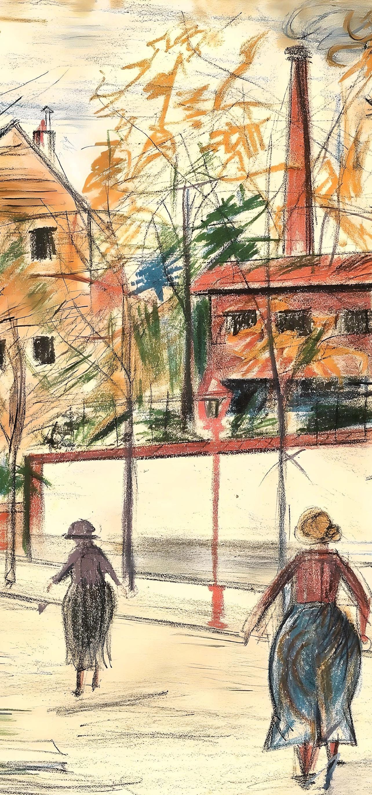 Maurice Utrillo, Composition, Éloge de Maurice Utrillo, Limited Edition Lithograph