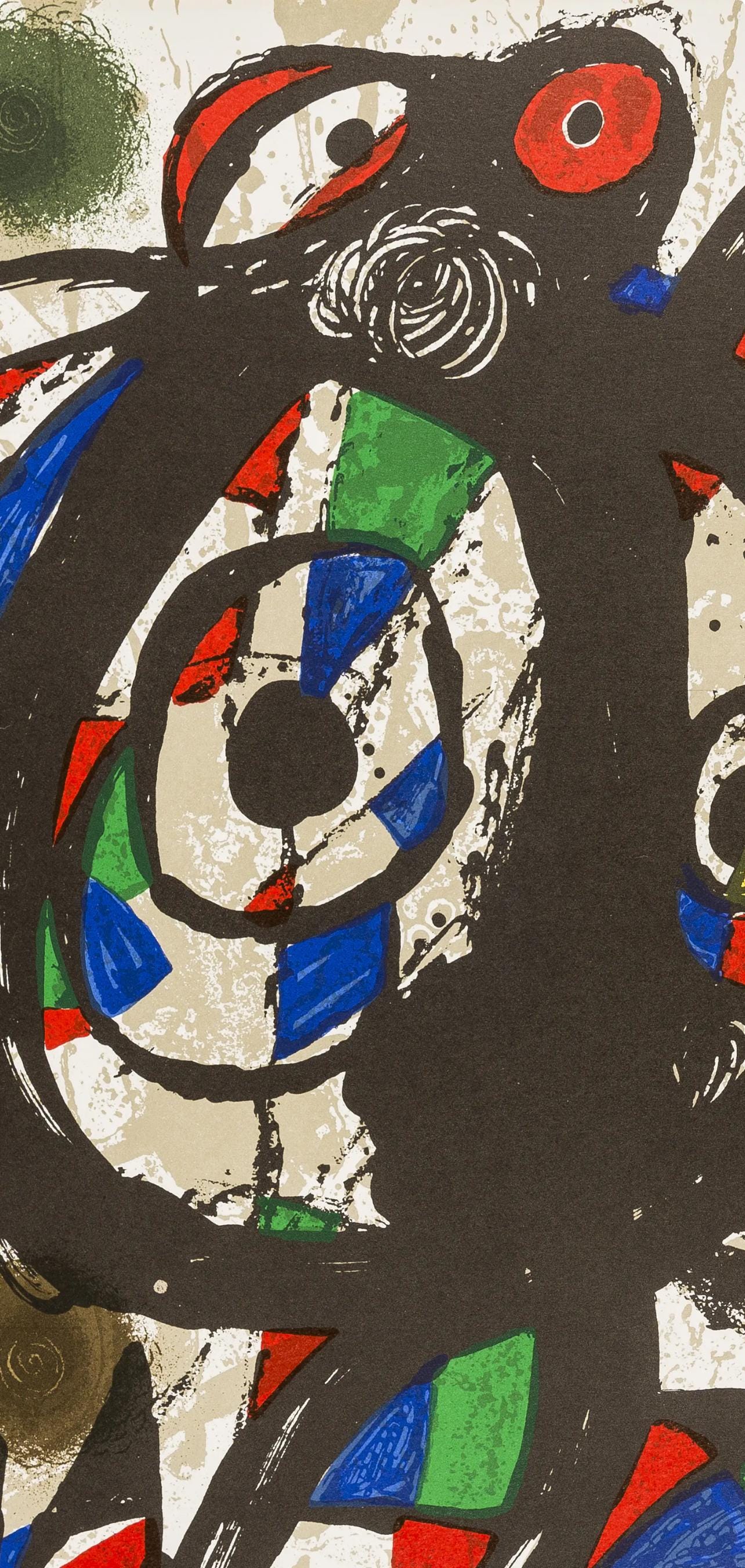 Joan Miró, Composition, (Cramer 230; Mourlot 1115), Joan Miró Lithographs, Limited Edition Lithograph