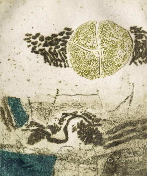 James Coignard, Composition, L'amour du plus lointain, Limited Edition Engraving