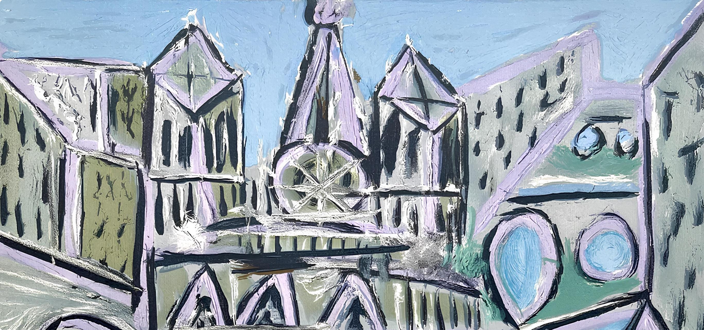 Pablo Picasso, Composition (Cramer 88), Dans l'Atelier de Picasso, Limited Edition Lithograph