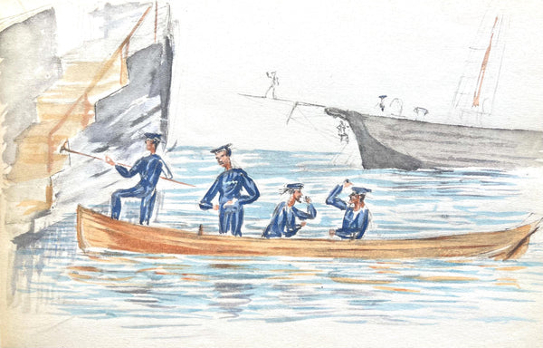 Henri de Toulouse-Lautrec, Composition, Toulouse-Lautrec, Album De Marine, Limited Edition Lithograph