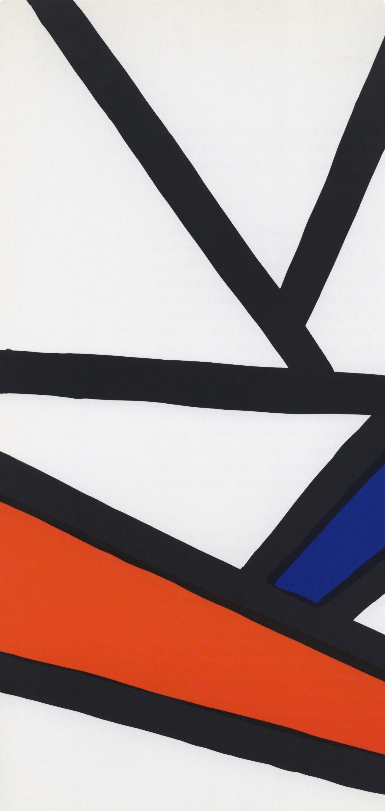 Alexander Calder, Composition, Derrière le miroir, Limited Edition Lithograph