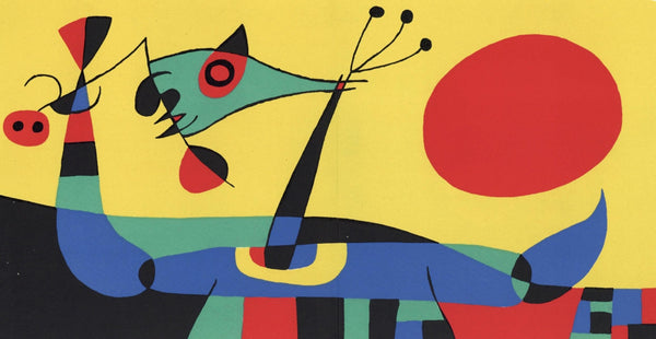 Joan Miró, Composition (Cramer 39), Joan Miró, Limited Edition Lithograph