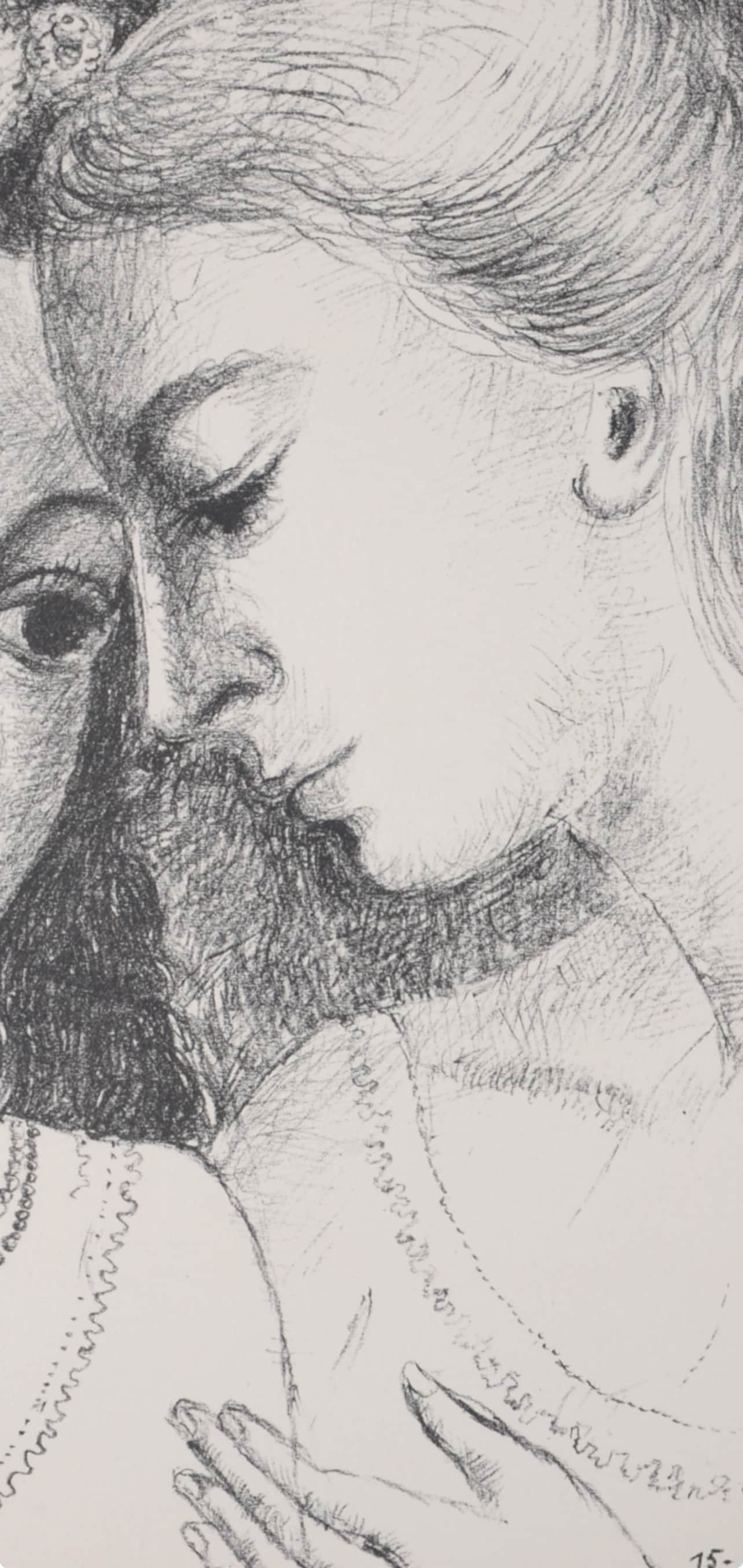 Paul Delvaux, Confidences, Souvenirs et portraits d'artistes, Limited Edition Lithograph