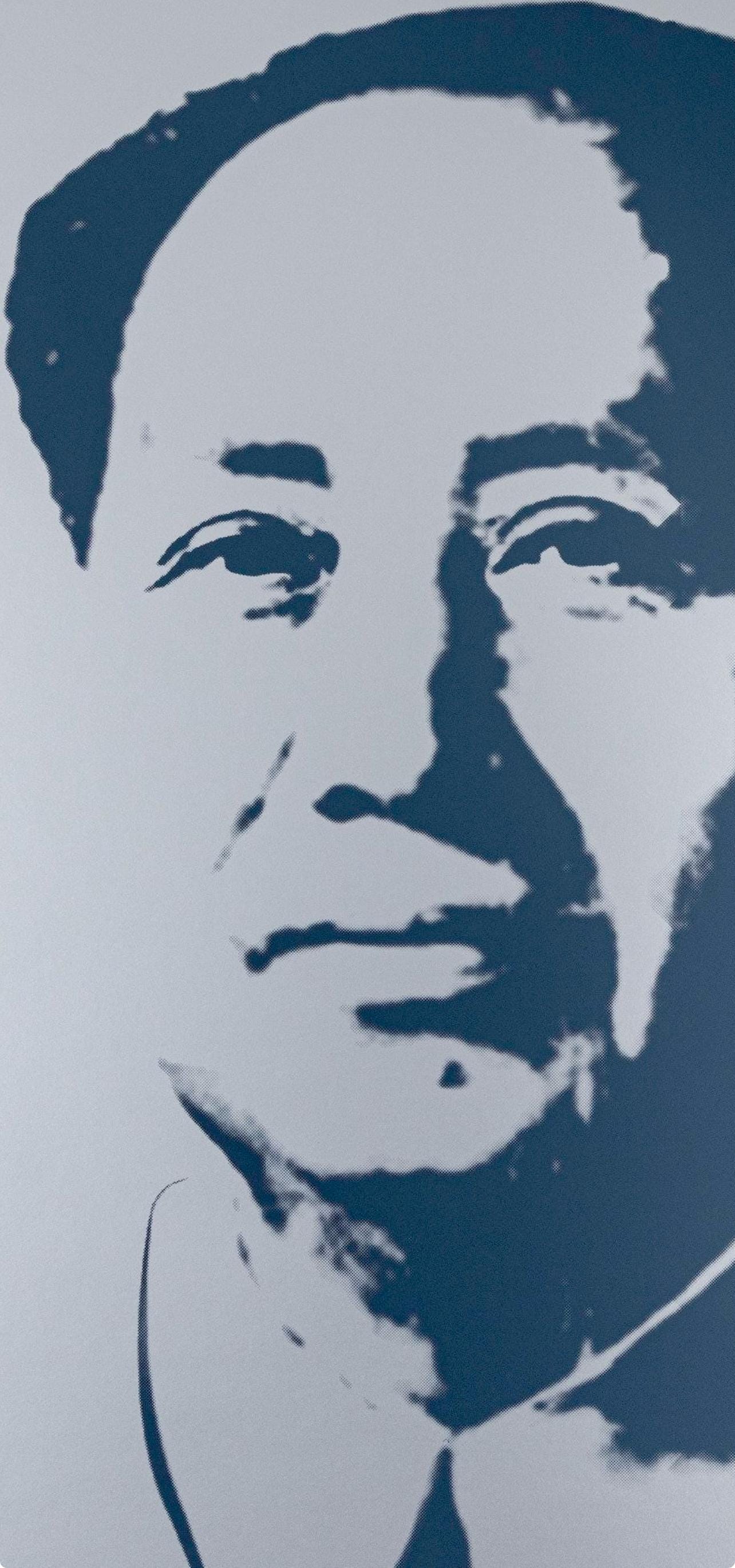 Andy Warhol, Mao Zedong, Silver, Official Edition, Sunday B. Morning, Silkscreen