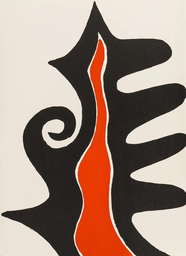 Alexander Calder, Composition, Derrière le miroir, Limited Edition Lithograph