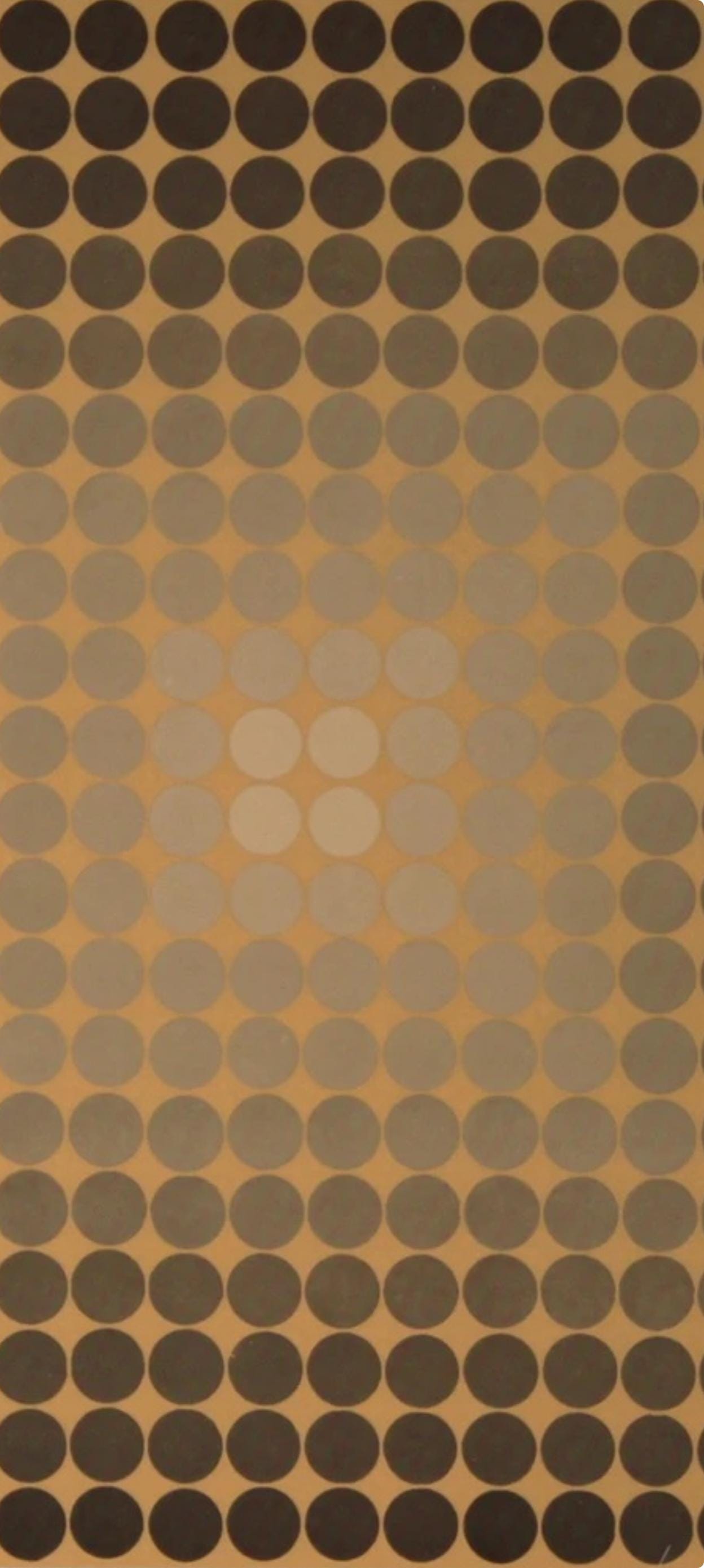 Victor Vasarely, Composition, CTA 102, Limited Edition Héliogravure