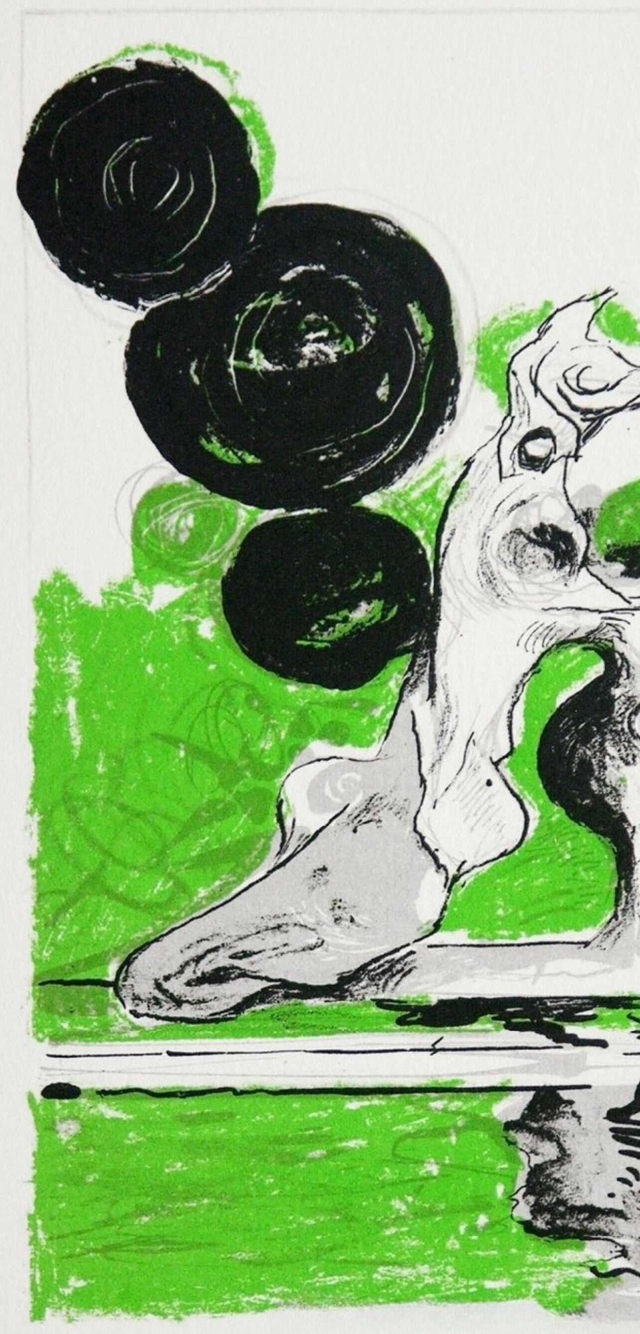 Graham Sutherland, Hybrid, Souvenirs et portraits d'artistes, Limited Edition Lithograph