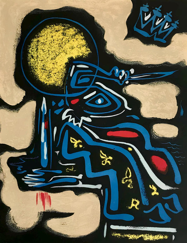 André Masson, Composition, Œuvres complètes d'Albert Camus, Limited Edition Lithograph