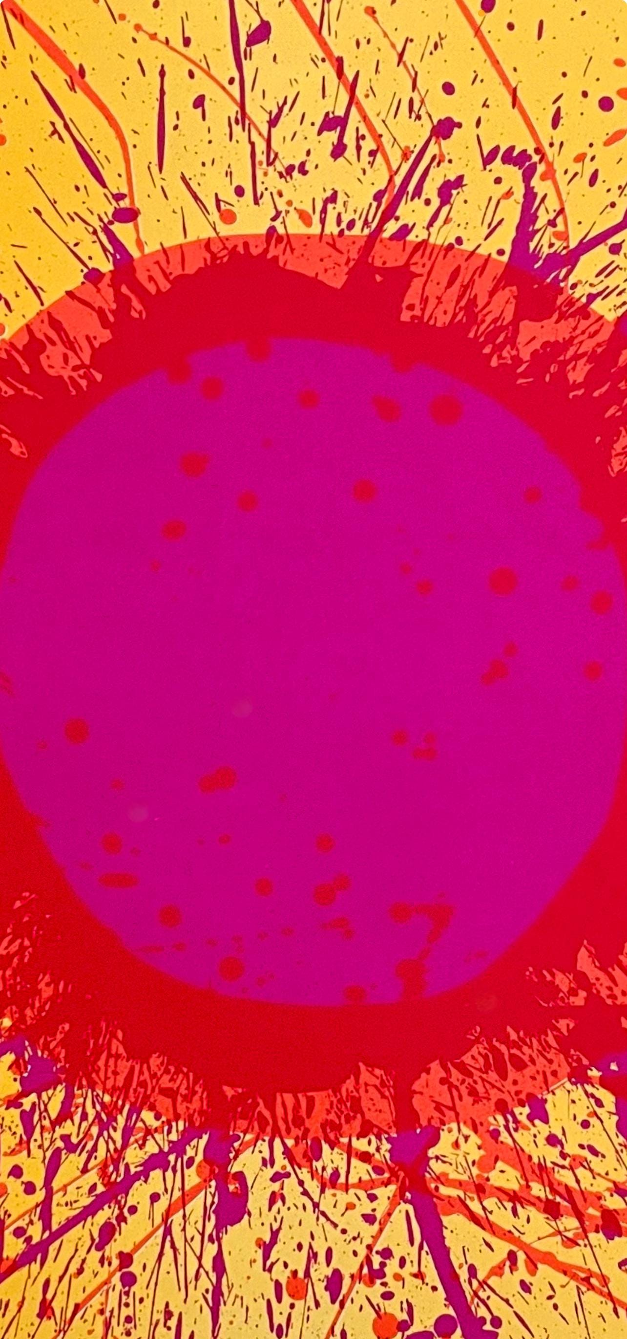 Walasse Ting 丁雄泉, Orange, Trip 旅行, Limited Edition Lithograph