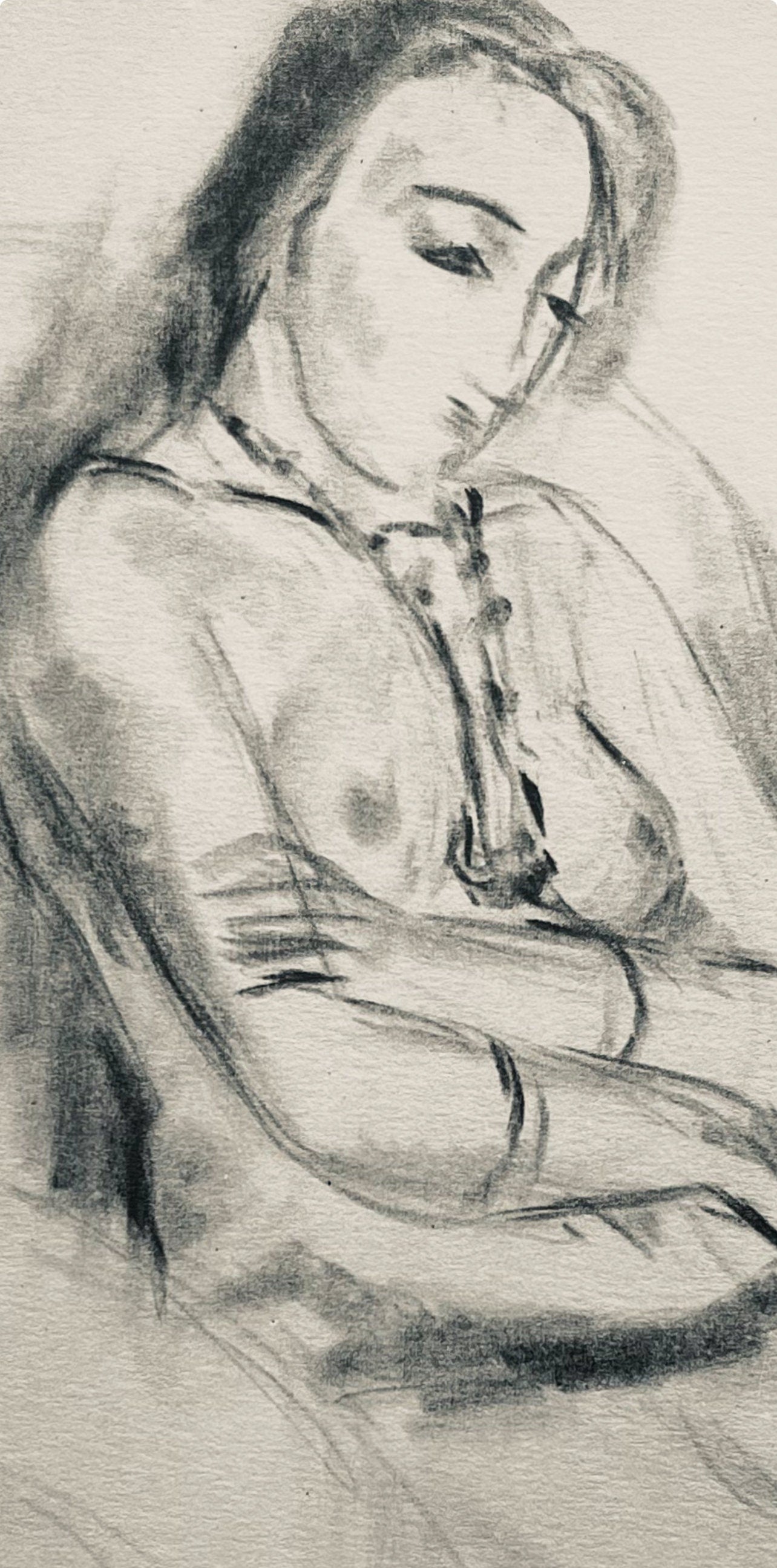 Henri Matisse, Composition (Dutel 3), Dessins de Henri-Matisse, Limited Edition Lithograph
