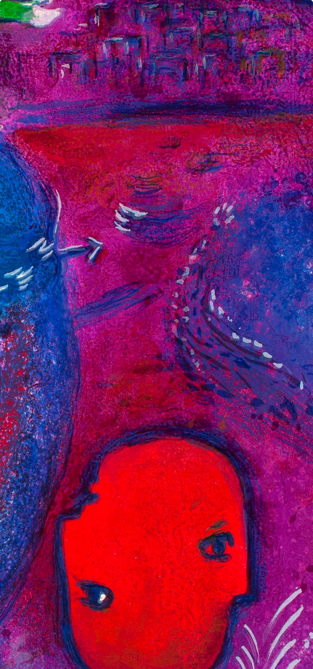 Marc Chagall, Songe de Lamon et de Dryas, Daphnis et Chloé, Limited Edition Héliogravure