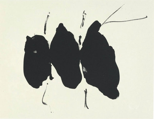 Robert Motherwell, Mexican Elegy (Belknap 354-380; Engberg/Banach 415-441), Three Poems, Limited Edition Lithograph