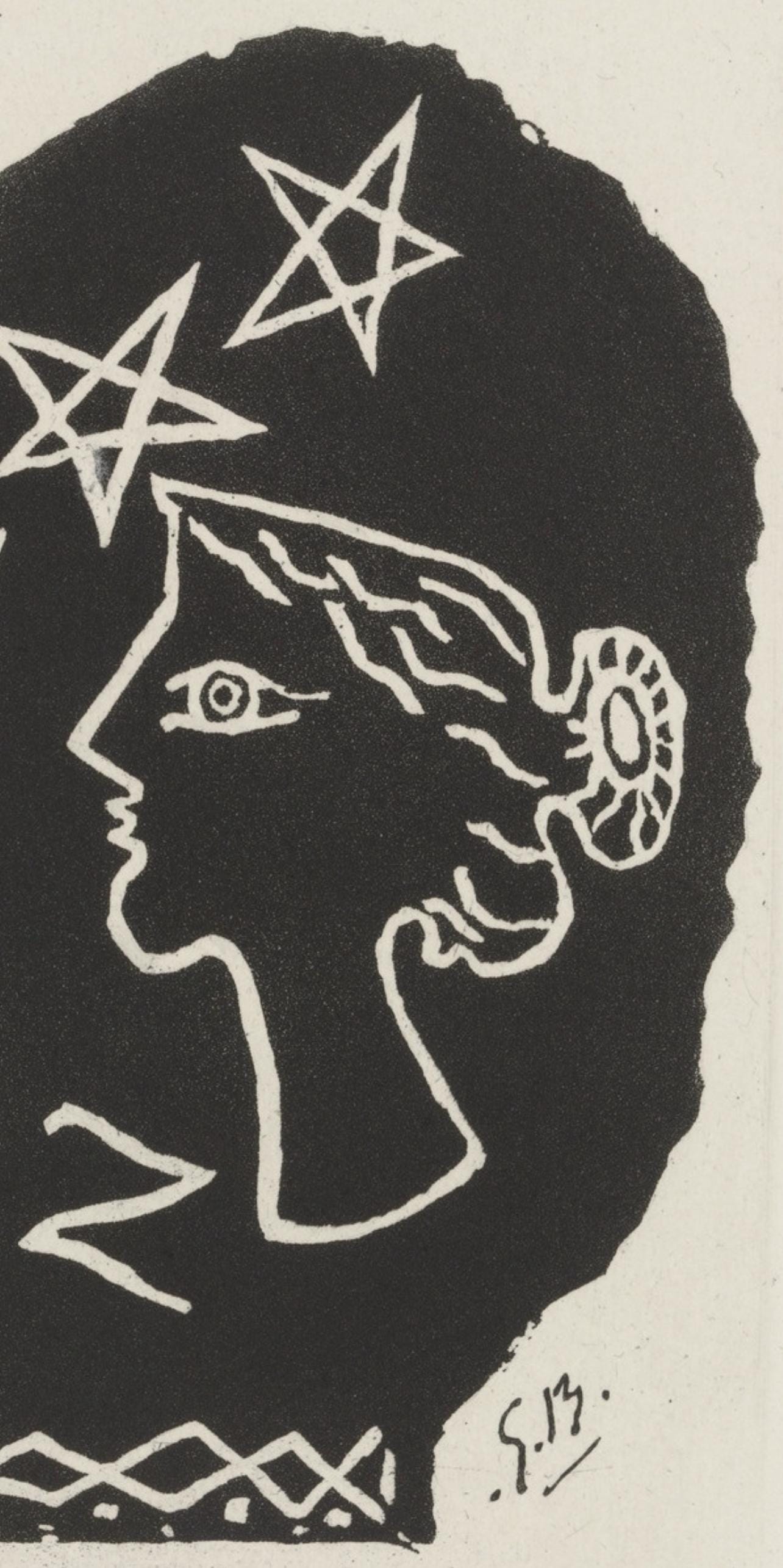 Georges Braque, Composition, Du cubisme, Limited Edition Etching