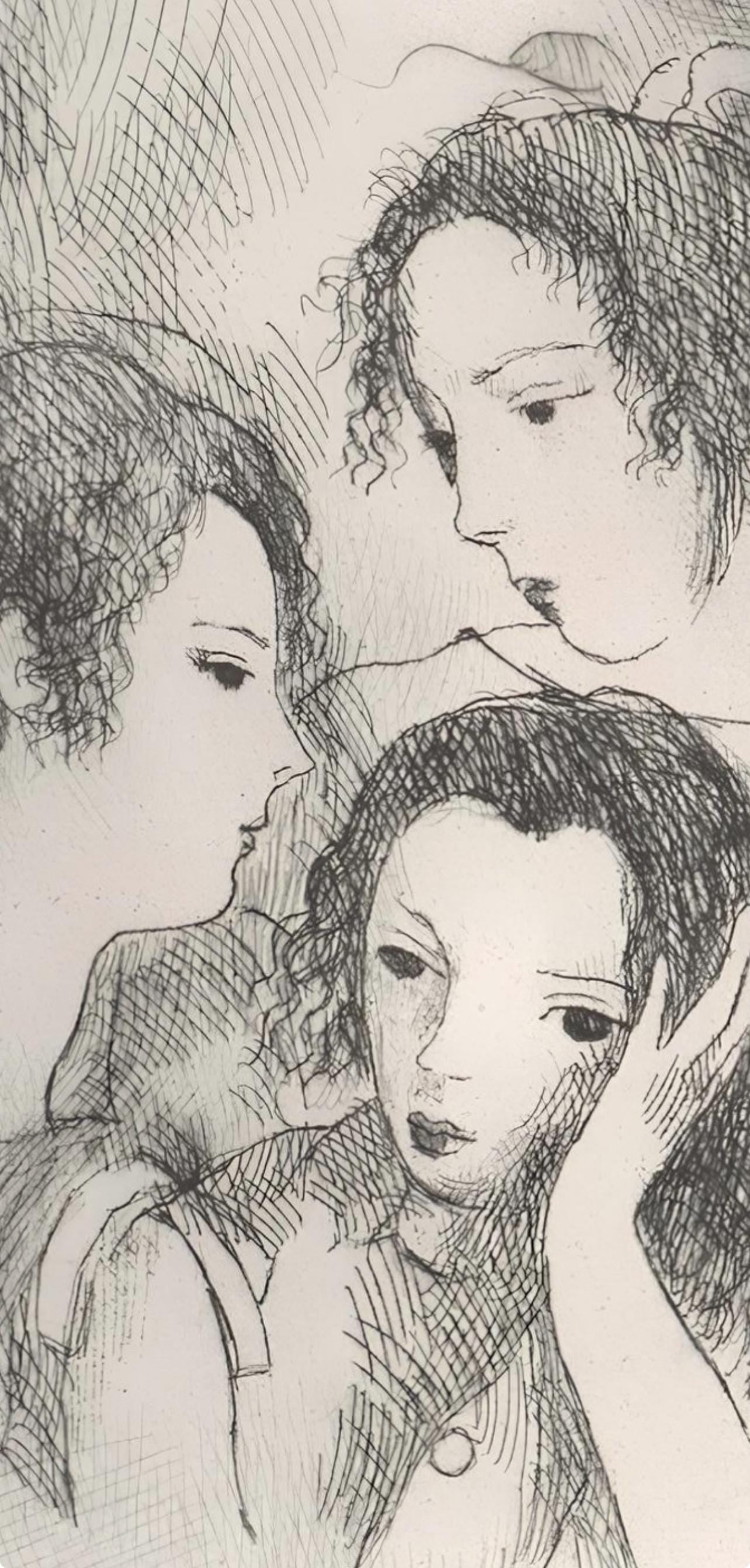 Marie Laurencin, Composition, Antarés, Limited Edition Etching