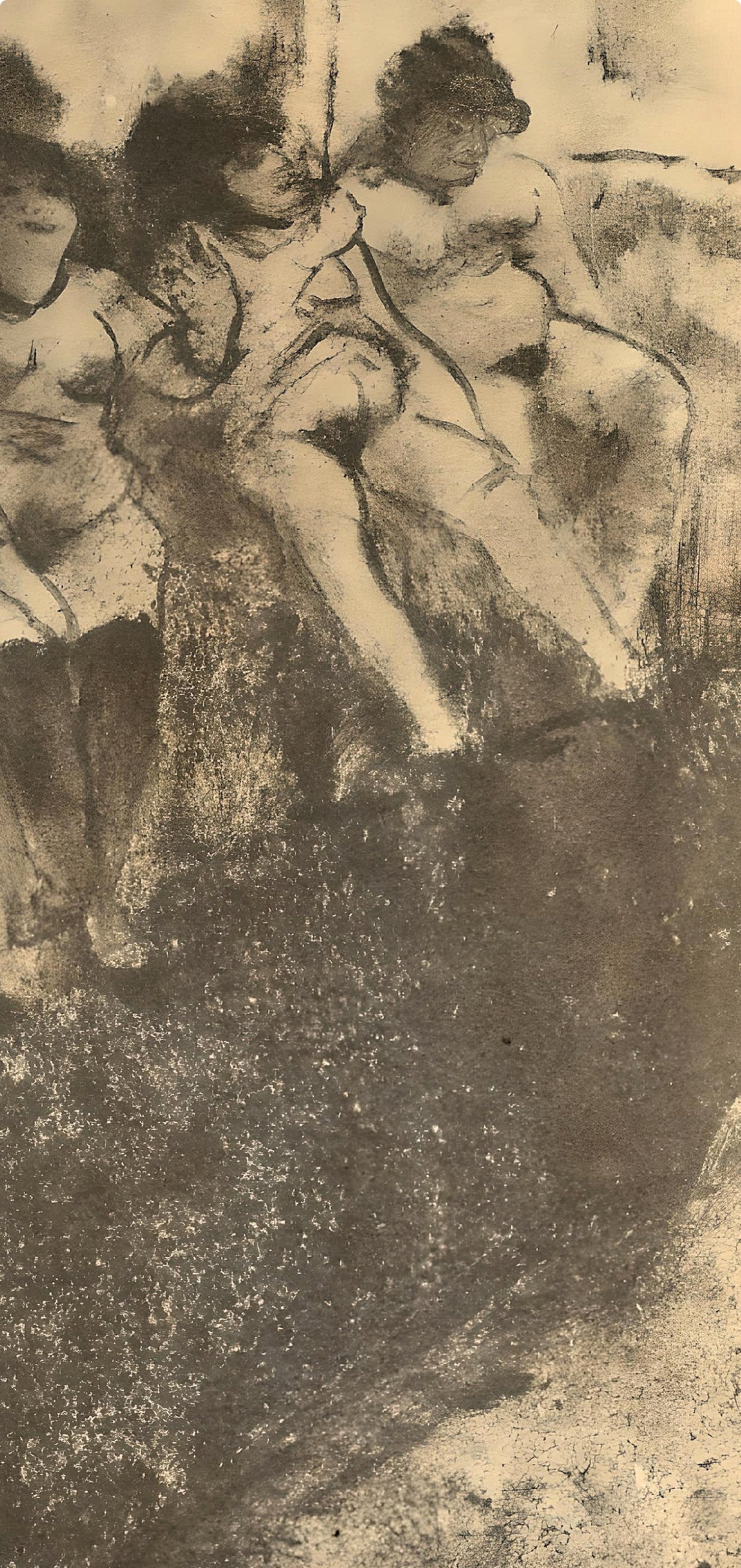 Edgar Degas, On attend les Clients, E. Degas Monotypes, Limited Edition Monotype