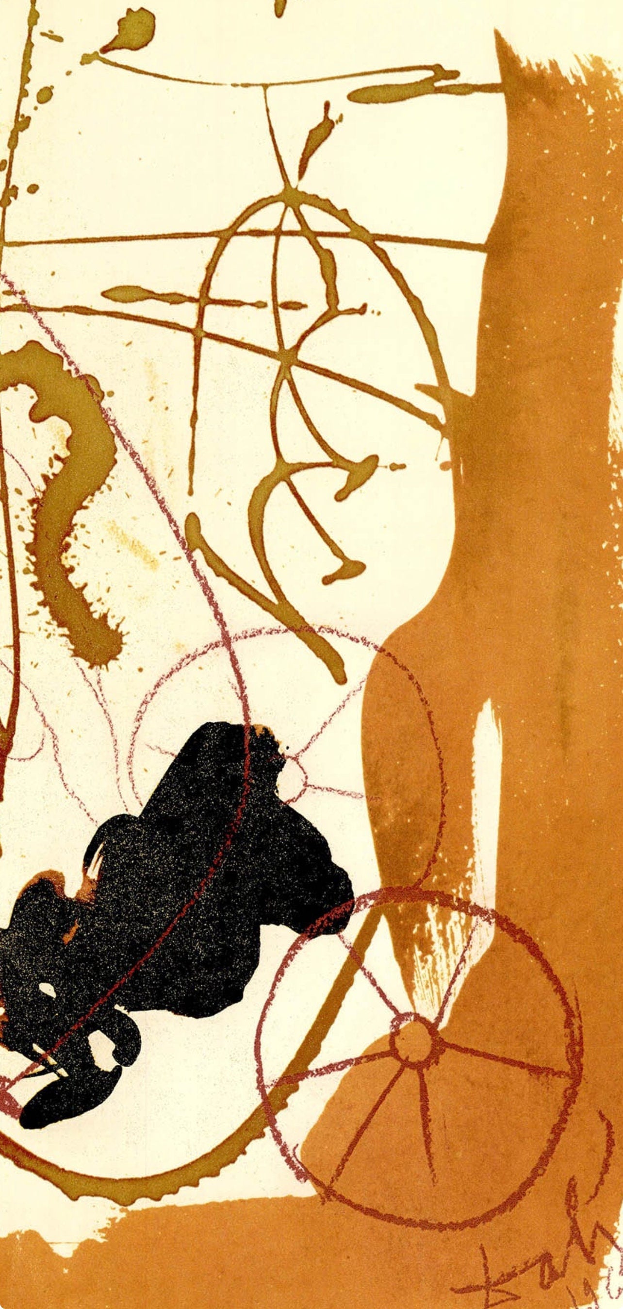 Salvador Dali, Composition (Michler/Löpsinger 1600; Field 69-3), Biblia Sacra, Limited Edition Lithograph