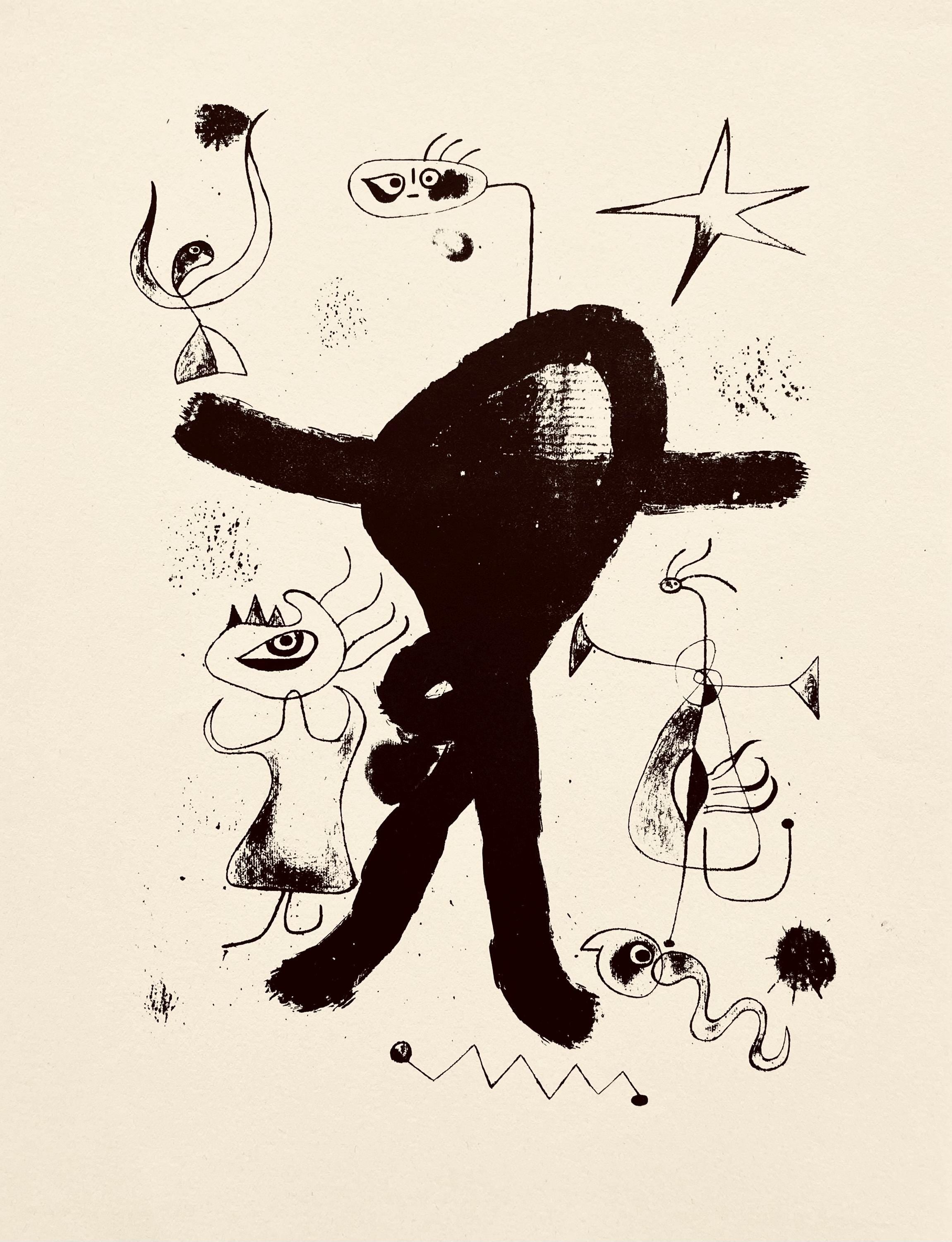 Joan Miró, Composition, The Prints of Joan Miro, Limited Edition Etching