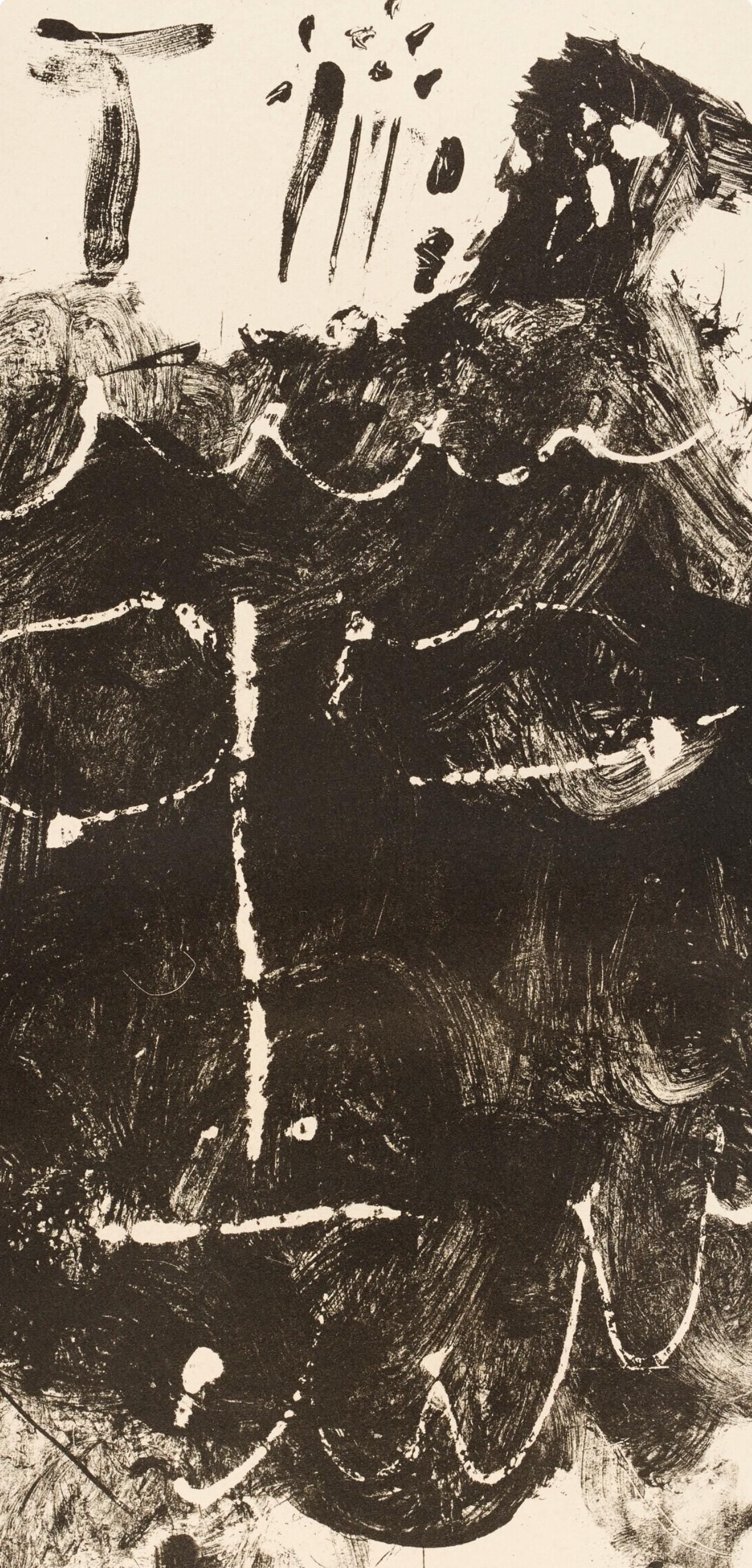 Pablo Picasso, Composition (Bloch 605-608; Mourlot 177; Reuße 519-522), Elegy of Ihpetonga, Limited Edition Lithograph