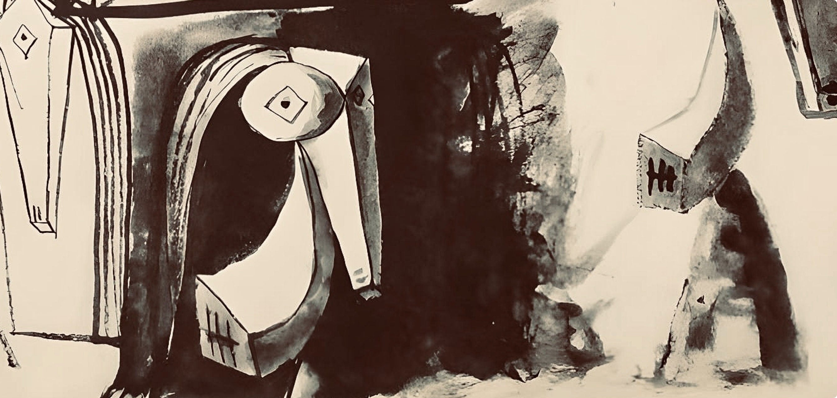 Pablo Picasso, Composition, Carnet de dessins de Picasso, Cahiers d’Art, Limited Edition Lithograph
