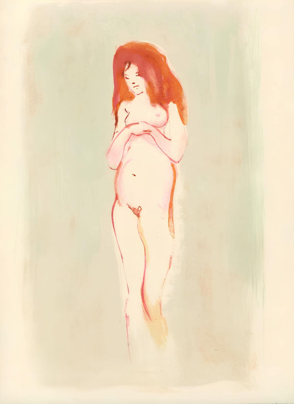 Léonor Fini, Composition, Parallèlement, Limited Edition Lithograph